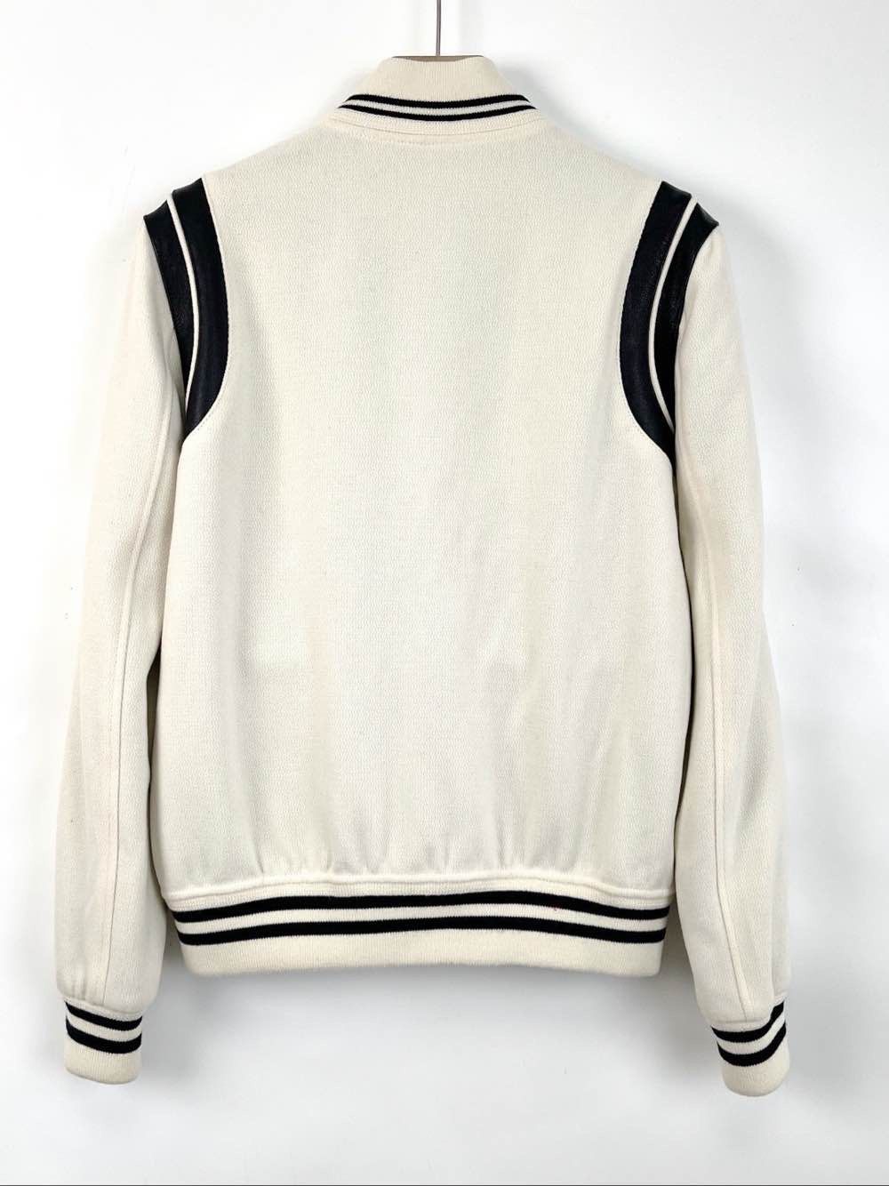 Saint Laurent Paris Saint Laurent Wool Varsity Jacket Size M Size US M / EU 48-50 / 2 - 2 Thumbnail