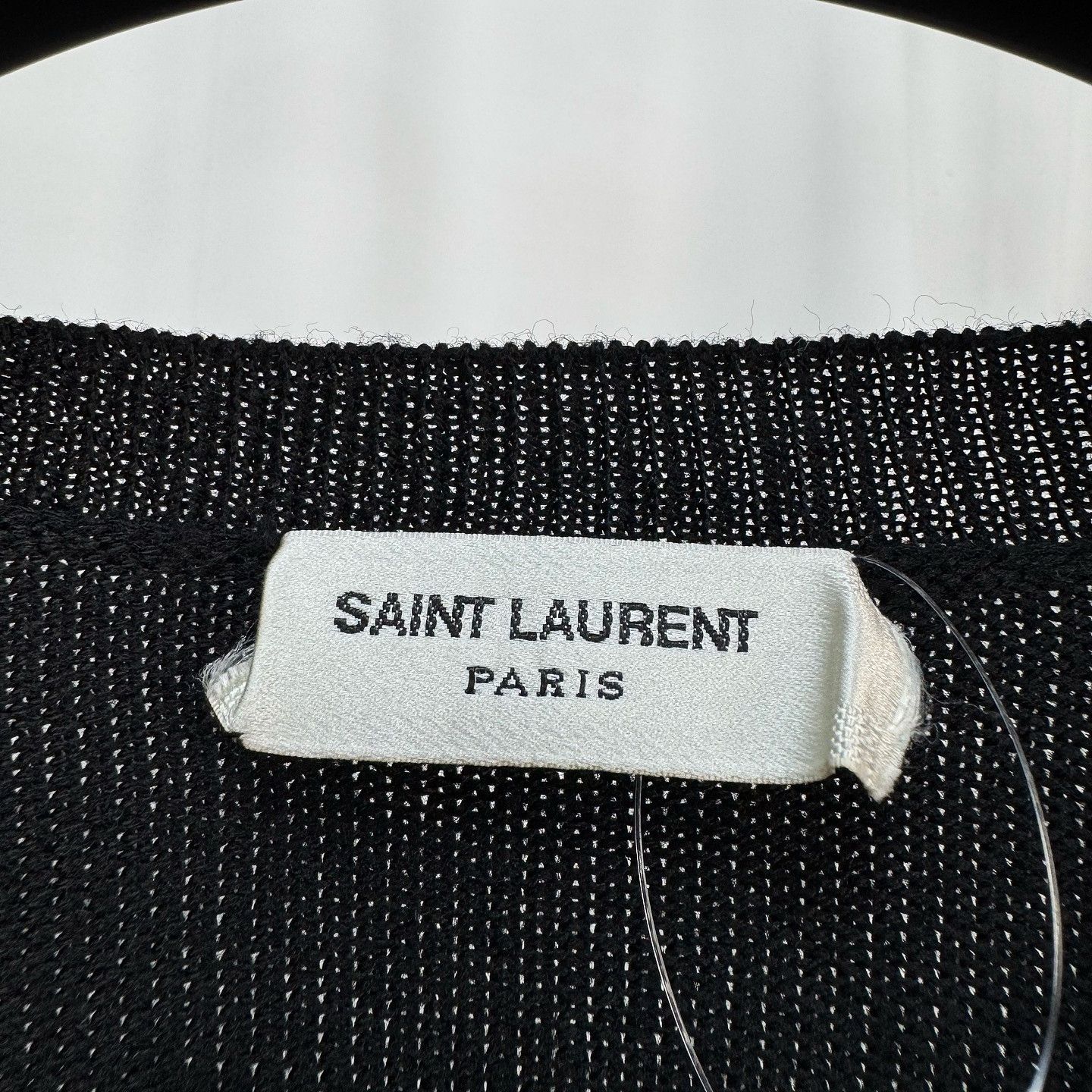 Saint Laurent Paris Saint Laurent Patchwork Crewneck Sweater Size L Size US L / EU 52-54 / 3 - 3 Thumbnail