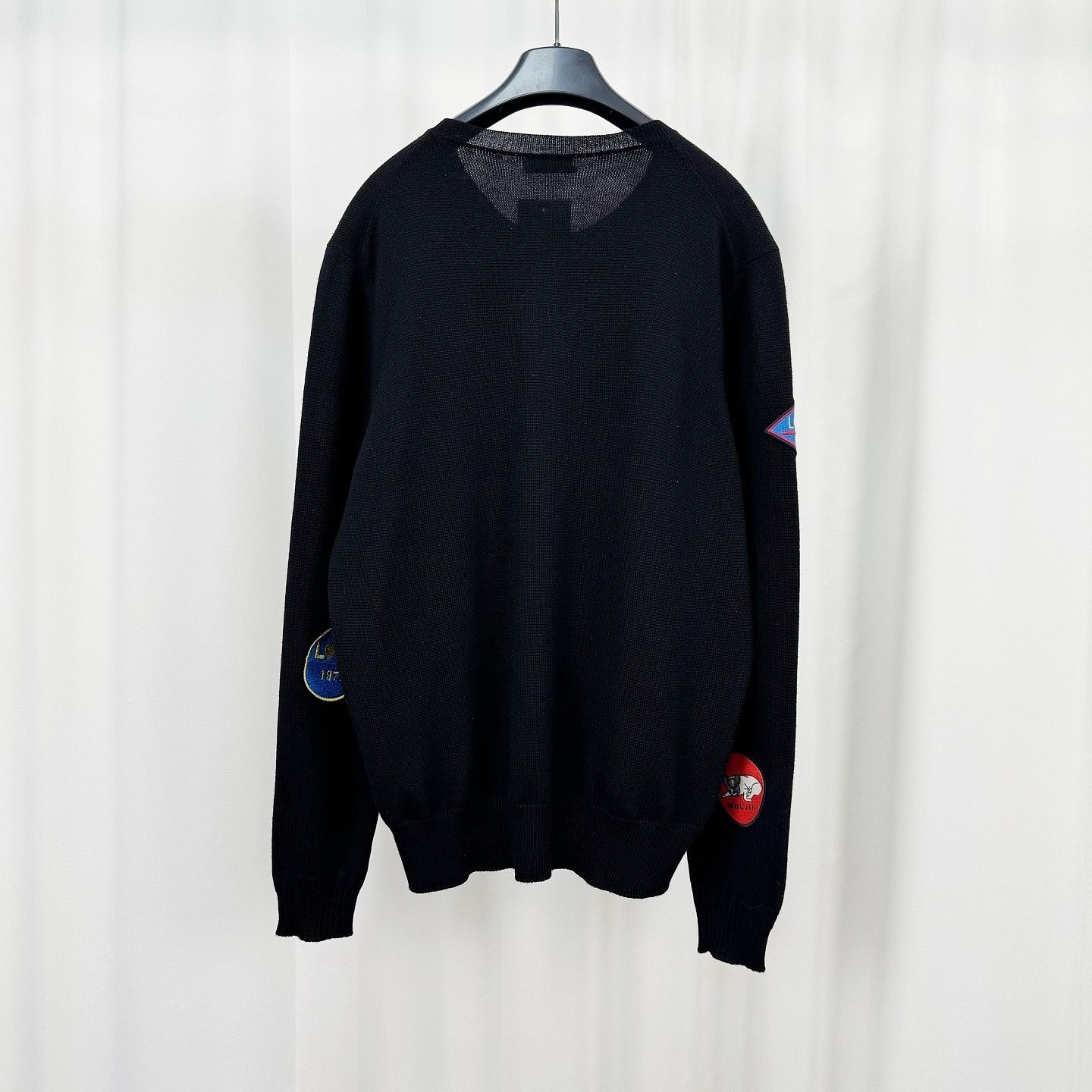 Saint Laurent Paris Saint Laurent Patchwork Crewneck Sweater Size L Size US L / EU 52-54 / 3 - 2 Thumbnail