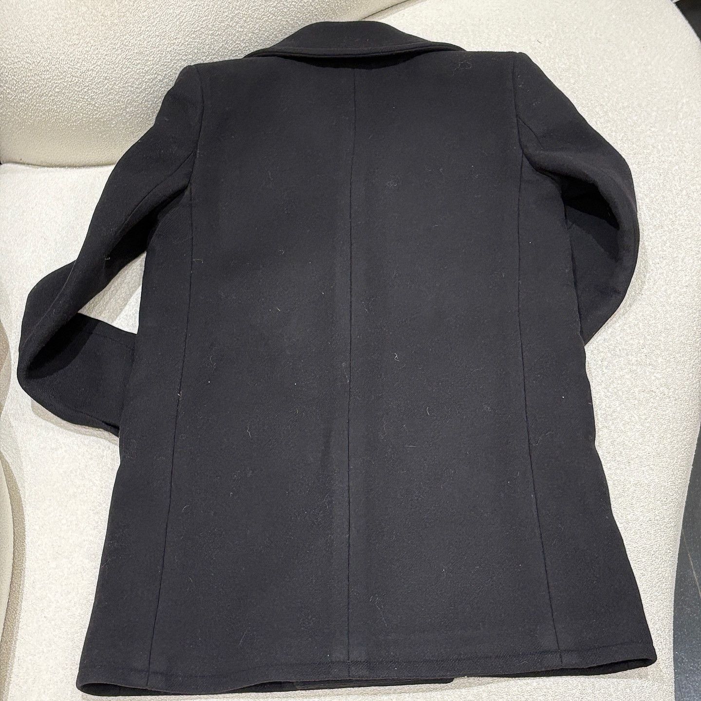 Saint Laurent Paris Saint Laurent Double-Breasted Wool Coat Size 36 Size XS / US 0-2 / IT 36-38 - 2 Thumbnail