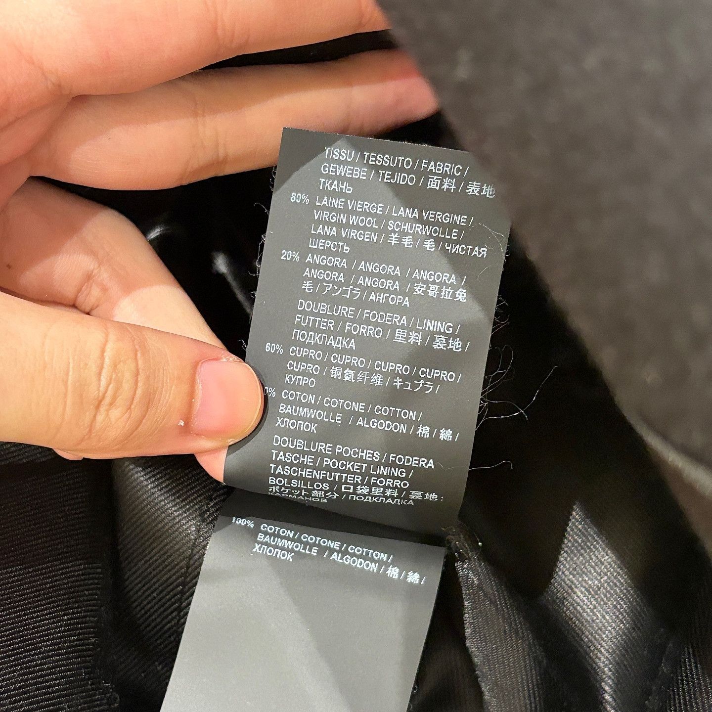 Saint Laurent Paris Saint Laurent Double-Breasted Wool Coat Size 36 Size XS / US 0-2 / IT 36-38 - 5 Thumbnail