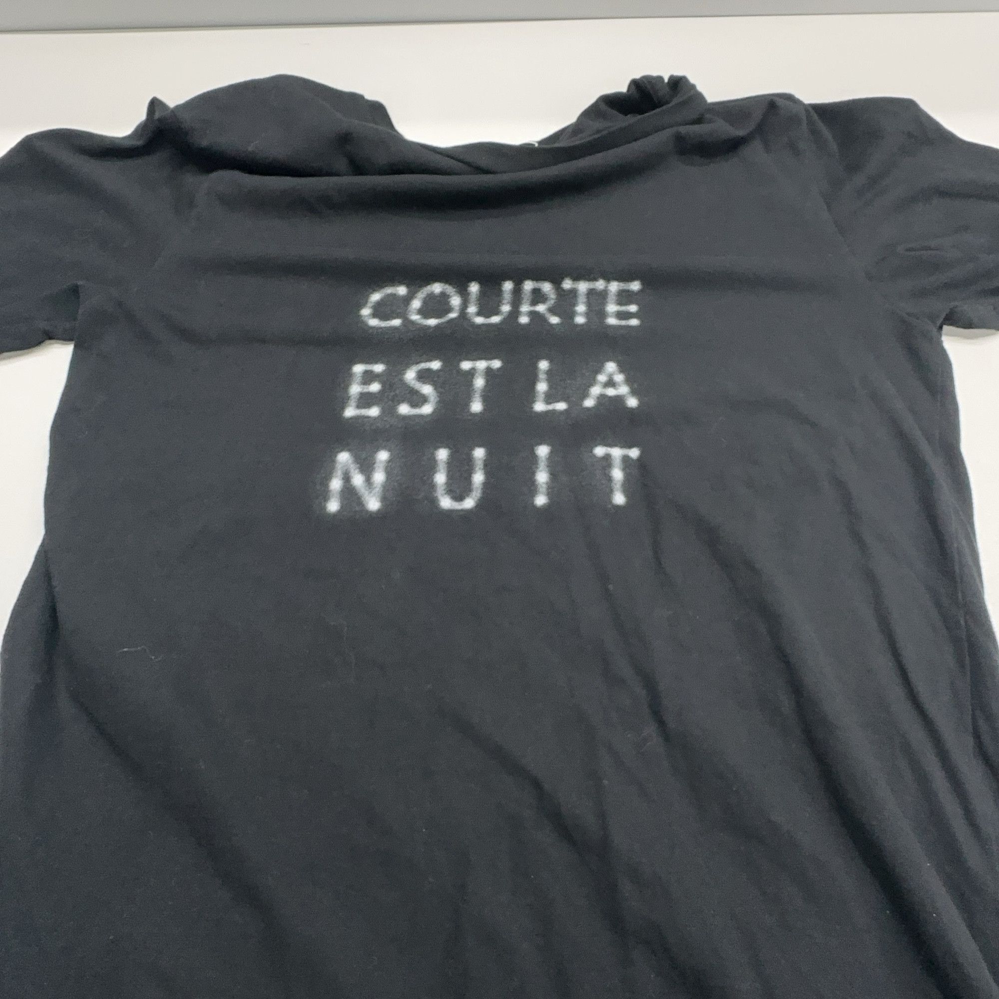 Saint Laurent Paris Saint Laurent Courte Est La Nuit Graphic T-Shirt Size XS Size US XS / EU 42 / 0 - 6 Thumbnail