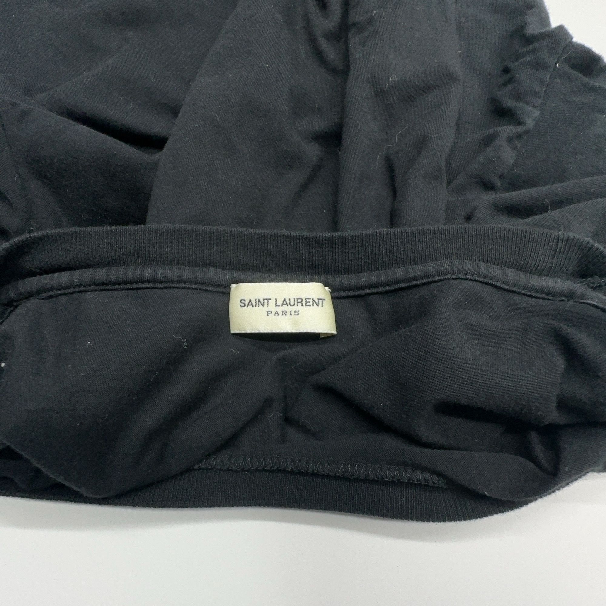 Saint Laurent Paris Saint Laurent Courte Est La Nuit Graphic T-Shirt Size XS Size US XS / EU 42 / 0 - 5 Thumbnail