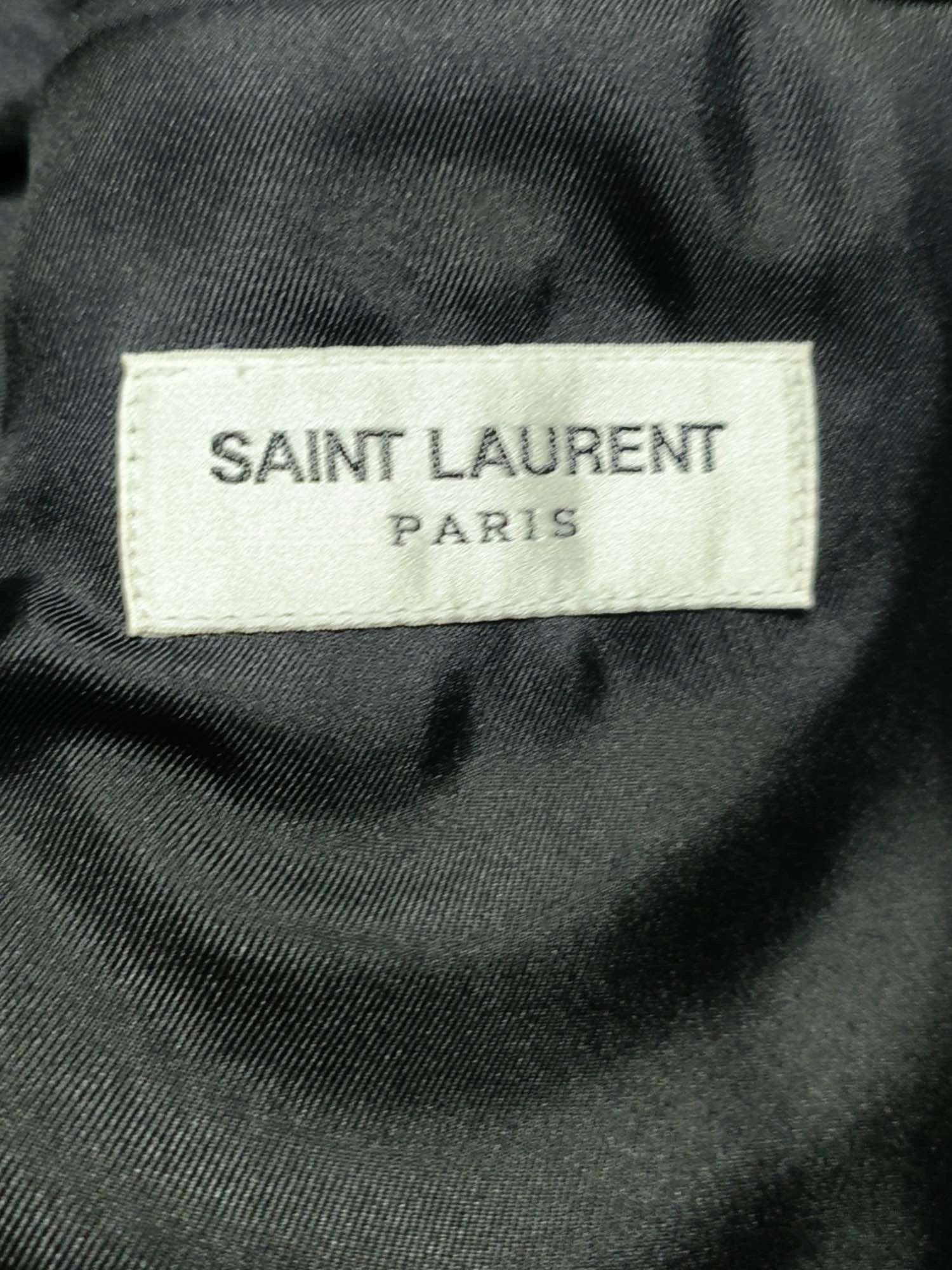 Saint Laurent Paris Saint Laurent Single Breasted Blazer Size 34R Size 34R - 3 Thumbnail