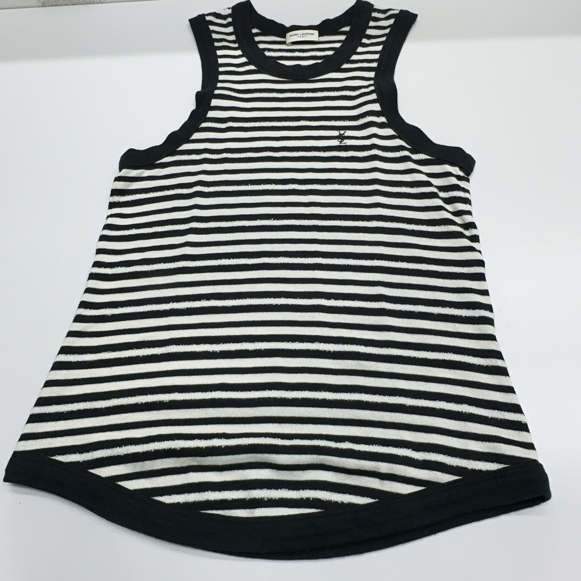 Saint Laurent Paris Saint Laurent Striped Tank Top Size S Size S / US 4 / IT 40 - 6 Thumbnail