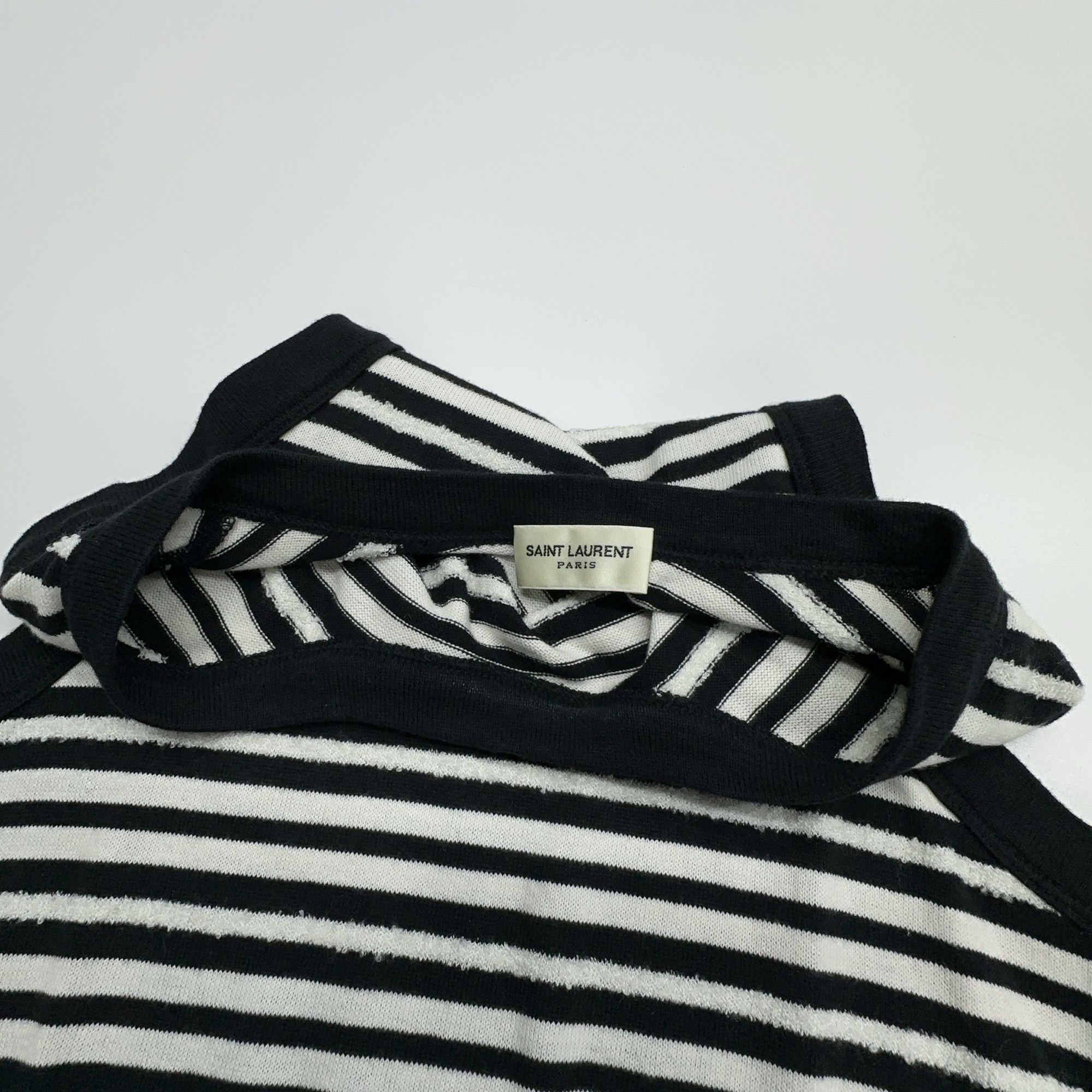 Saint Laurent Paris Saint Laurent Striped Tank Top Size S Size S / US 4 / IT 40 - 5 Thumbnail