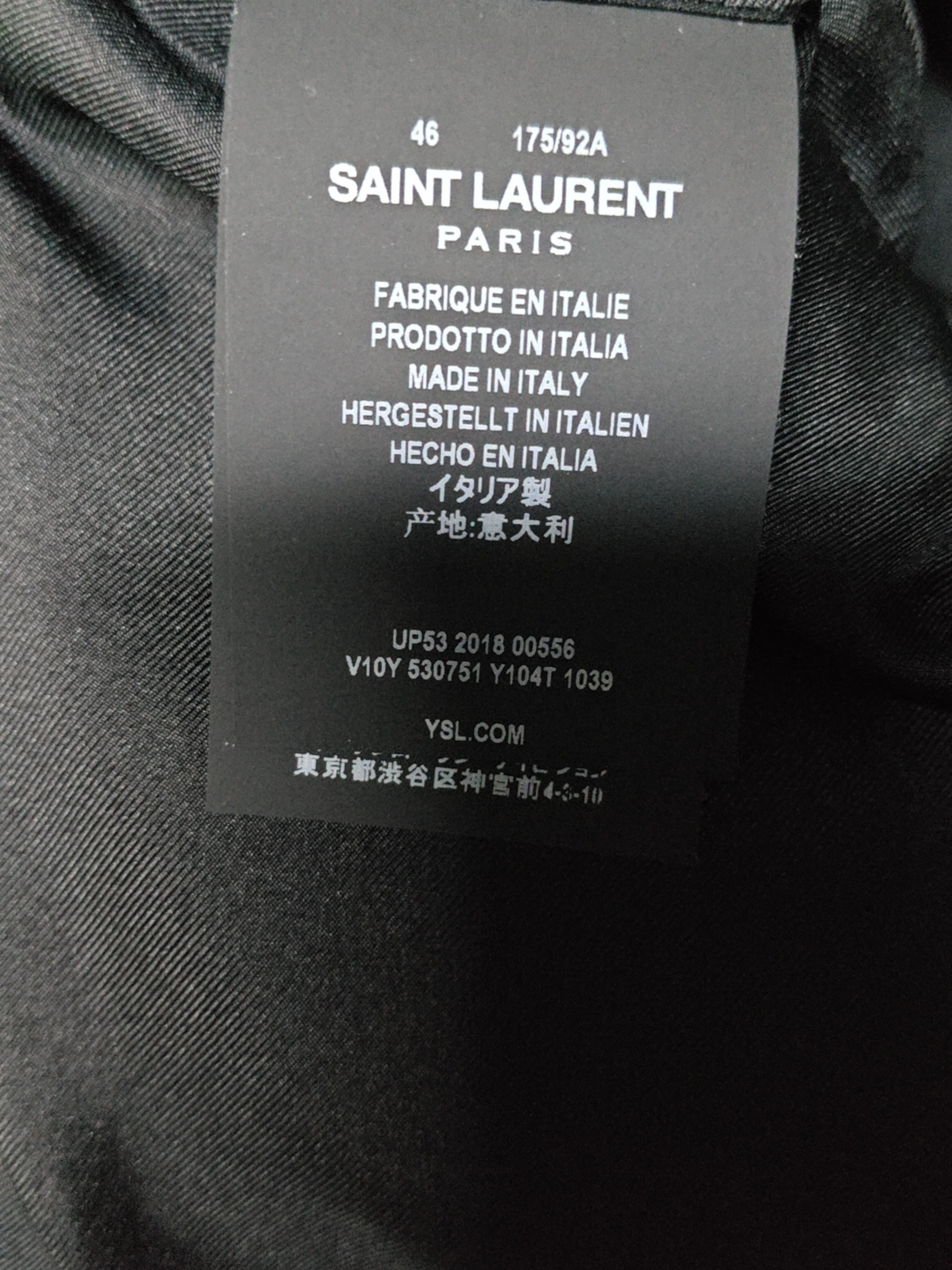 Saint Laurent Paris Saint Laurent Metallic Gold Blazer Size 36R Size 36R - 4 Thumbnail