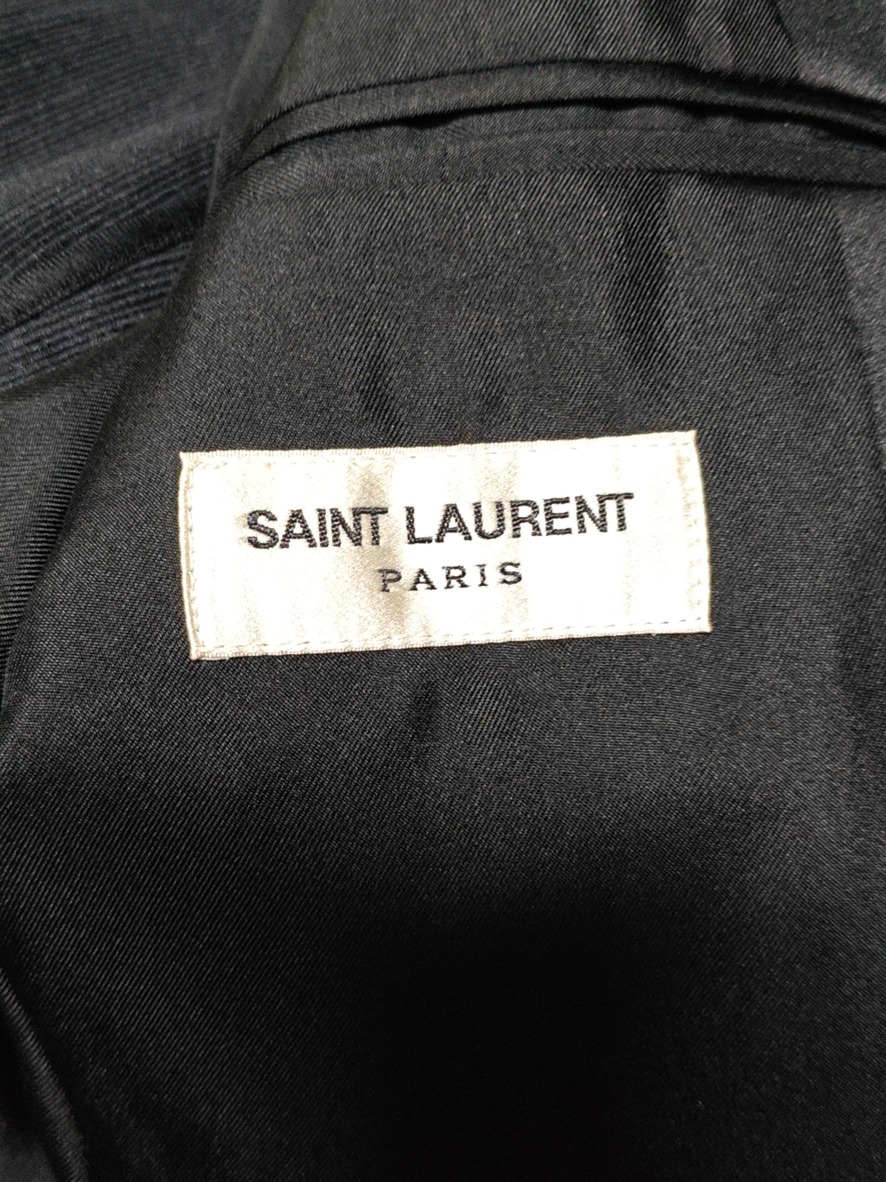 Saint Laurent Paris Saint Laurent Black Blazer Size 34R Size 34R - 3 Thumbnail