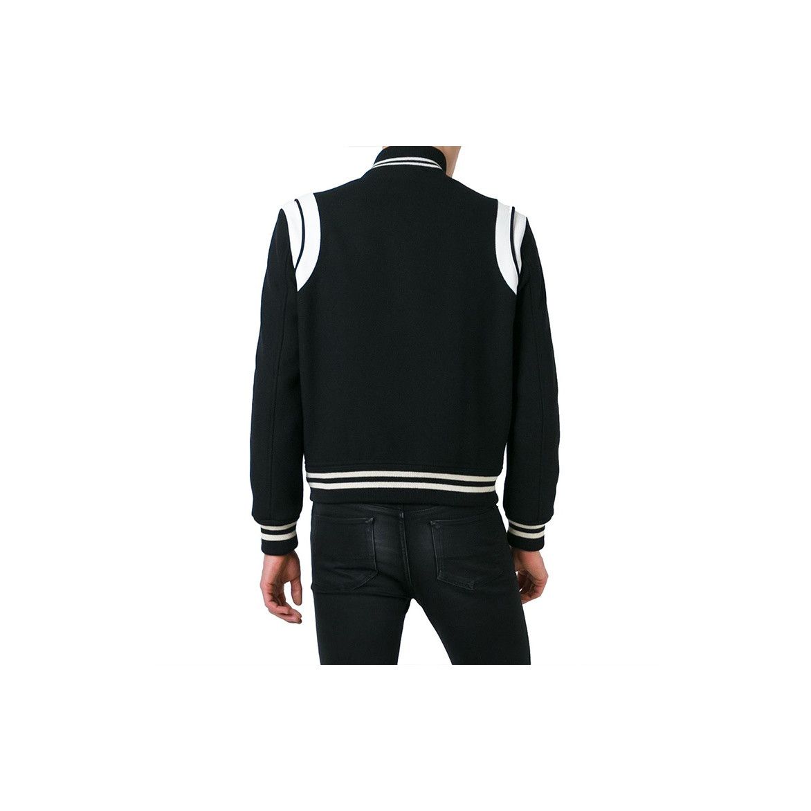 Saint Laurent Paris Saint Laurent Varsity Bomber Jacket Size 52 Size US L / EU 52-54 / 3 - 5 Thumbnail