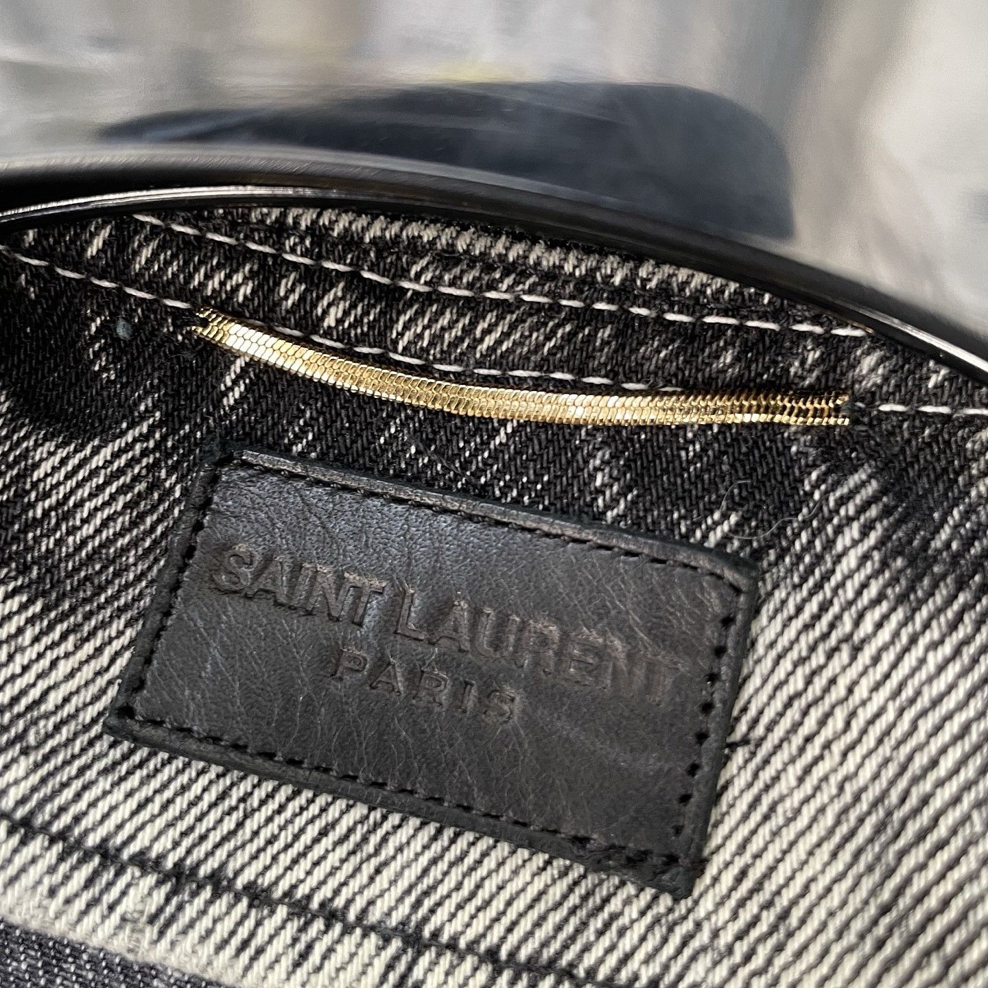 Saint Laurent Paris Saint Laurent Washed Denim Jacket Size XS Size US XS / EU 42 / 0 - 3 Thumbnail