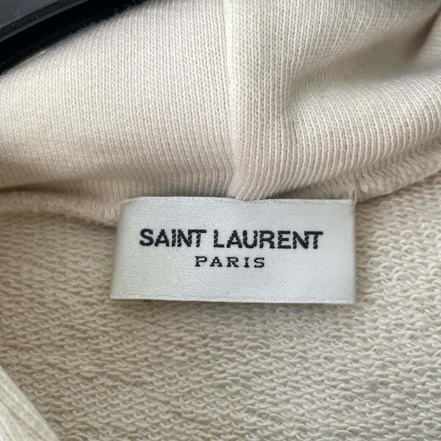 Saint Laurent Paris Saint Laurent Waiting For Sunset Hoodie Cream Size S Size US S / EU 44-46 / 1 - 3 Thumbnail