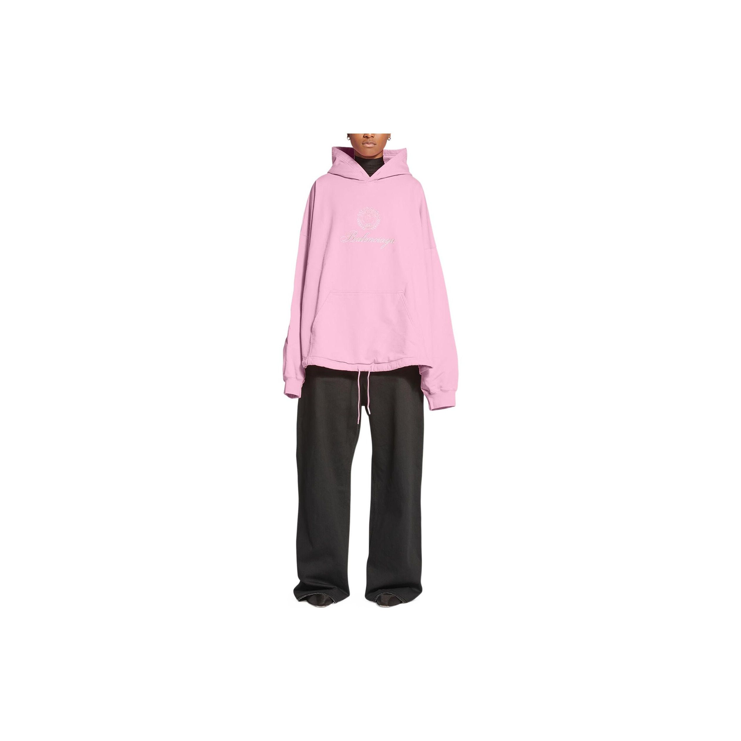 Balenciaga Balenciaga Embroidered Logo Hoodie Size XL Size US XL / EU 56 / 4 - 9 Thumbnail