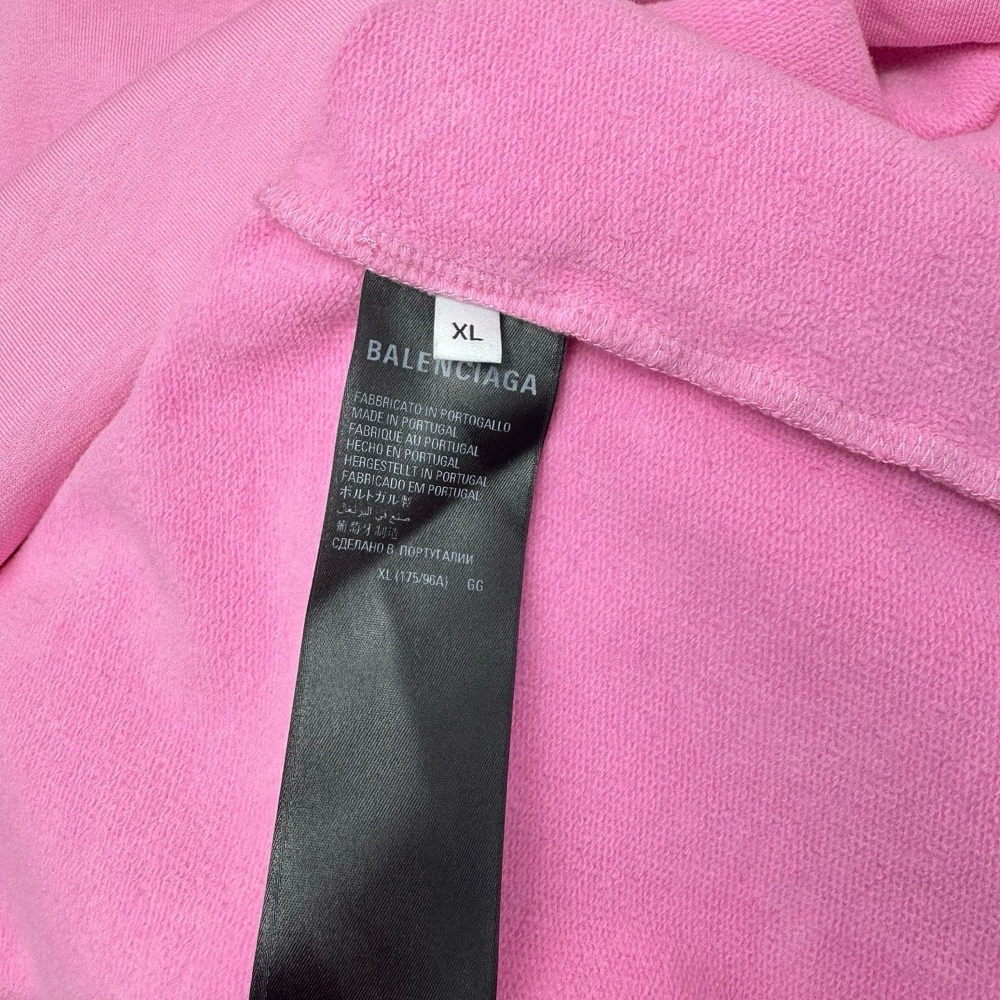Balenciaga Balenciaga Embroidered Logo Hoodie Size XL Size US XL / EU 56 / 4 - 4 Thumbnail