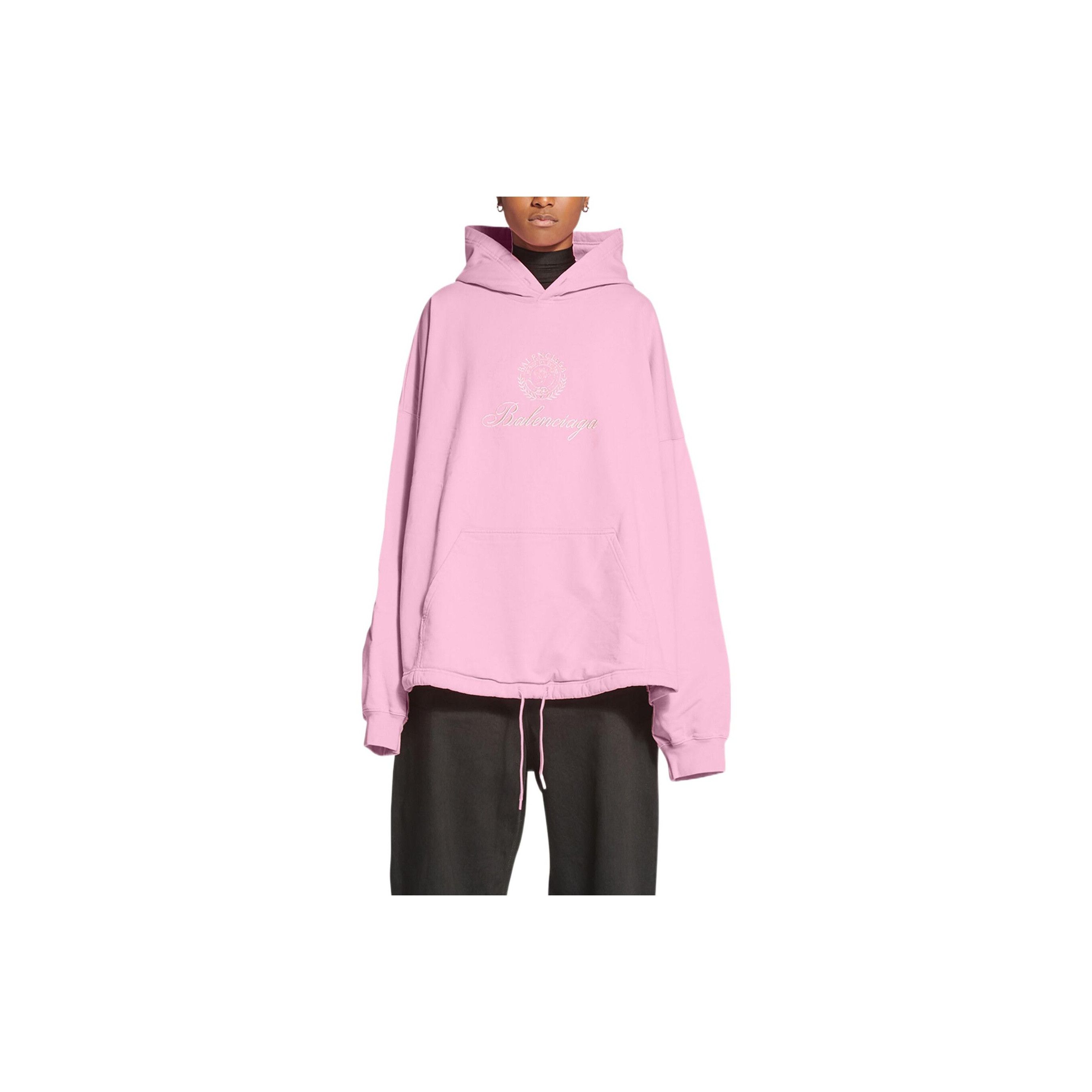 Balenciaga Balenciaga Embroidered Logo Hoodie Size XL Size US XL / EU 56 / 4 - 10 Thumbnail