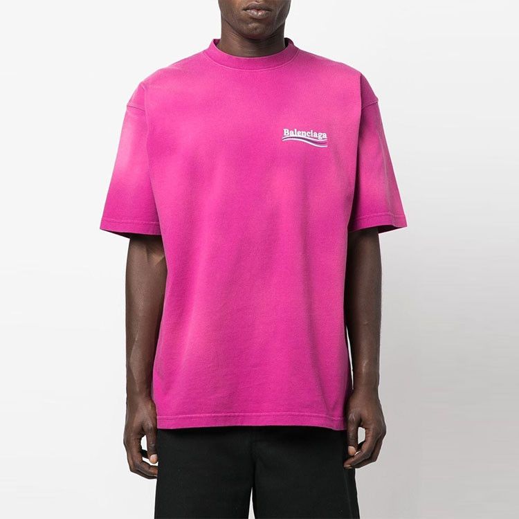 Balenciaga Balenciaga Wavy Logo T-Shirt Size XS Size US XS / EU 42 / 0 - 10 Thumbnail