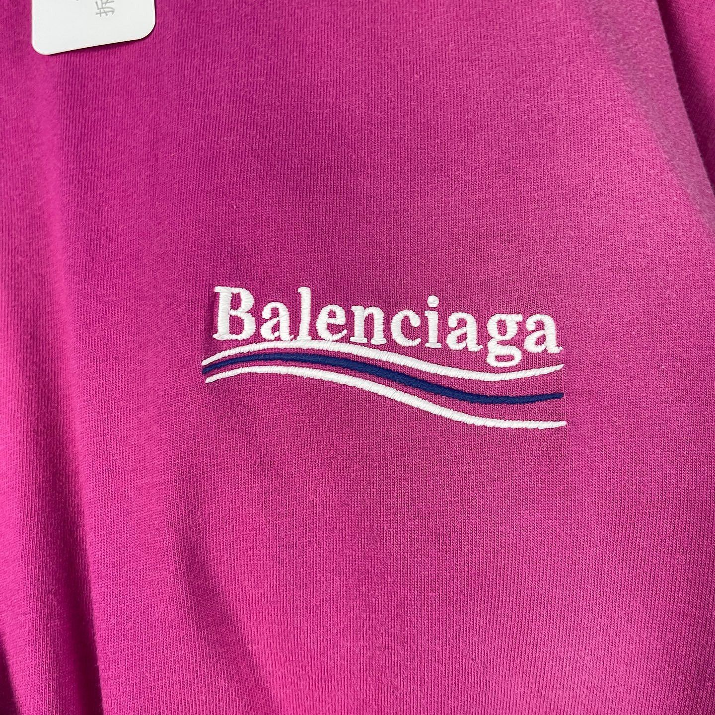 Balenciaga Balenciaga Wavy Logo T-Shirt Size XS Size US XS / EU 42 / 0 - 7 Thumbnail