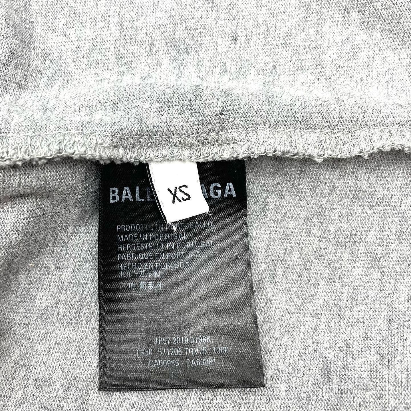 Balenciaga Balenciaga BB Logo T-Shirt Gray Size XS Size US XS / EU 42 / 0 - 4 Thumbnail