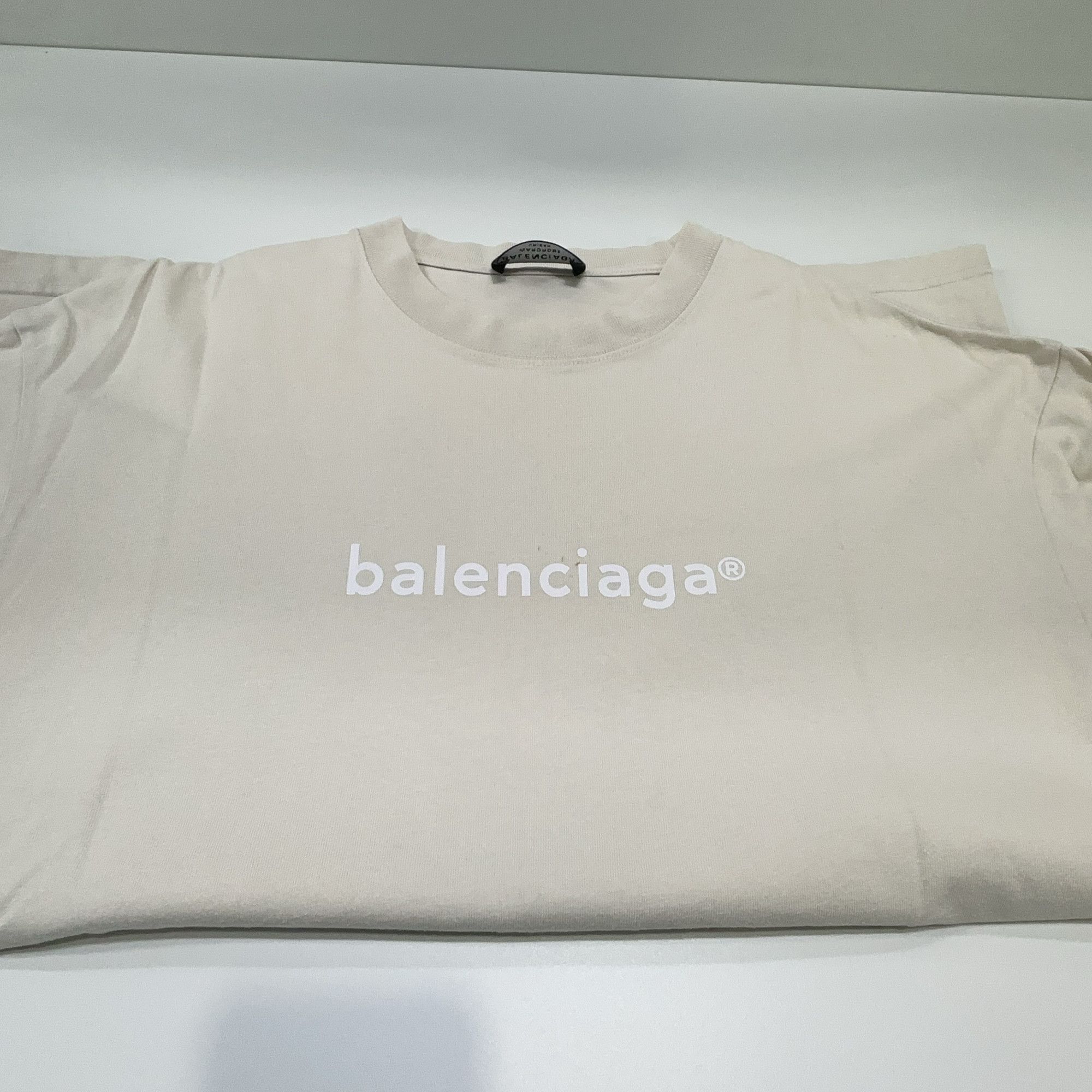 Balenciaga Balenciaga Logo T-Shirt Size S Size US S / EU 44-46 / 1 - 8 Thumbnail