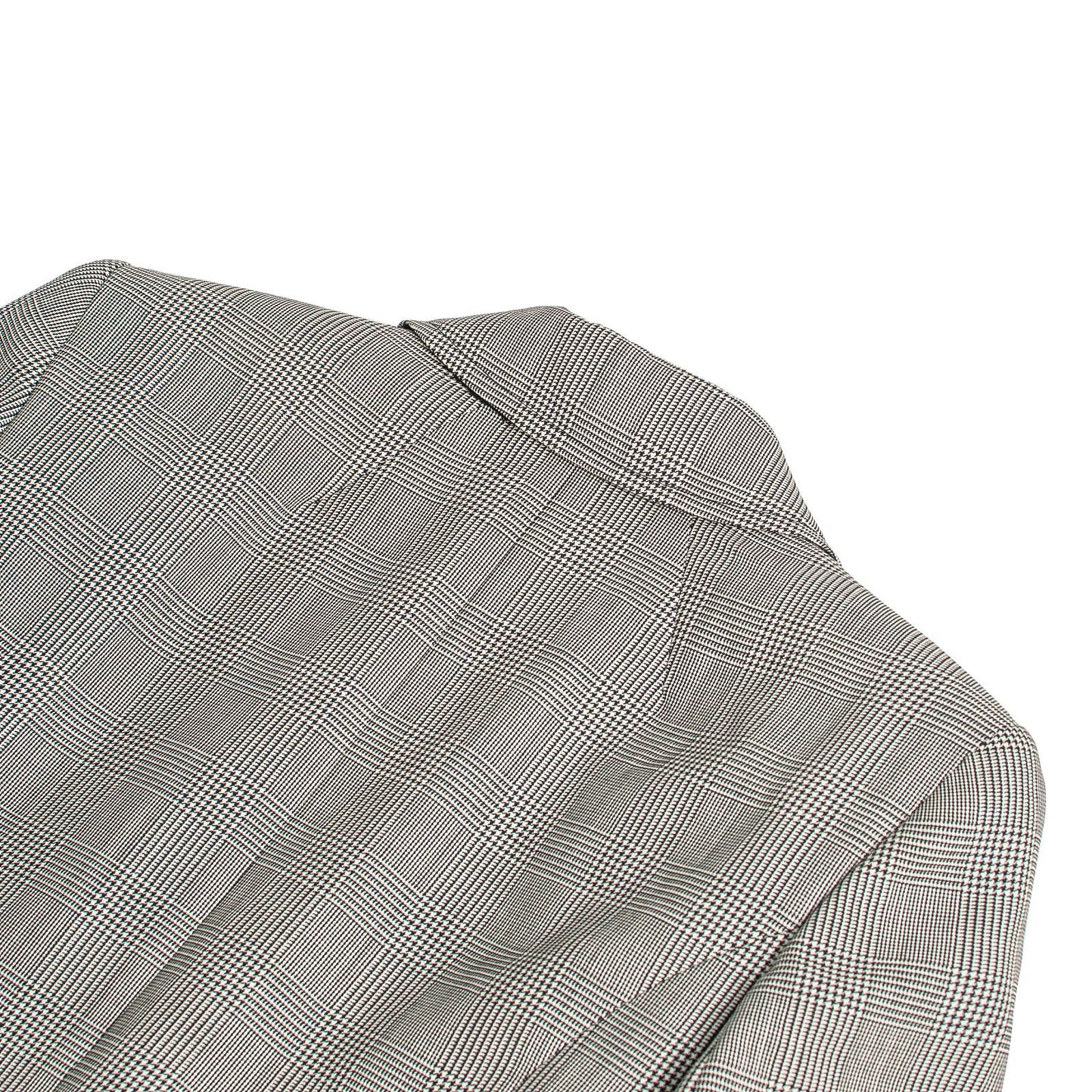 Balenciaga Balenciaga Plaid Wool Blazer 40R Size 40R - 7 Thumbnail