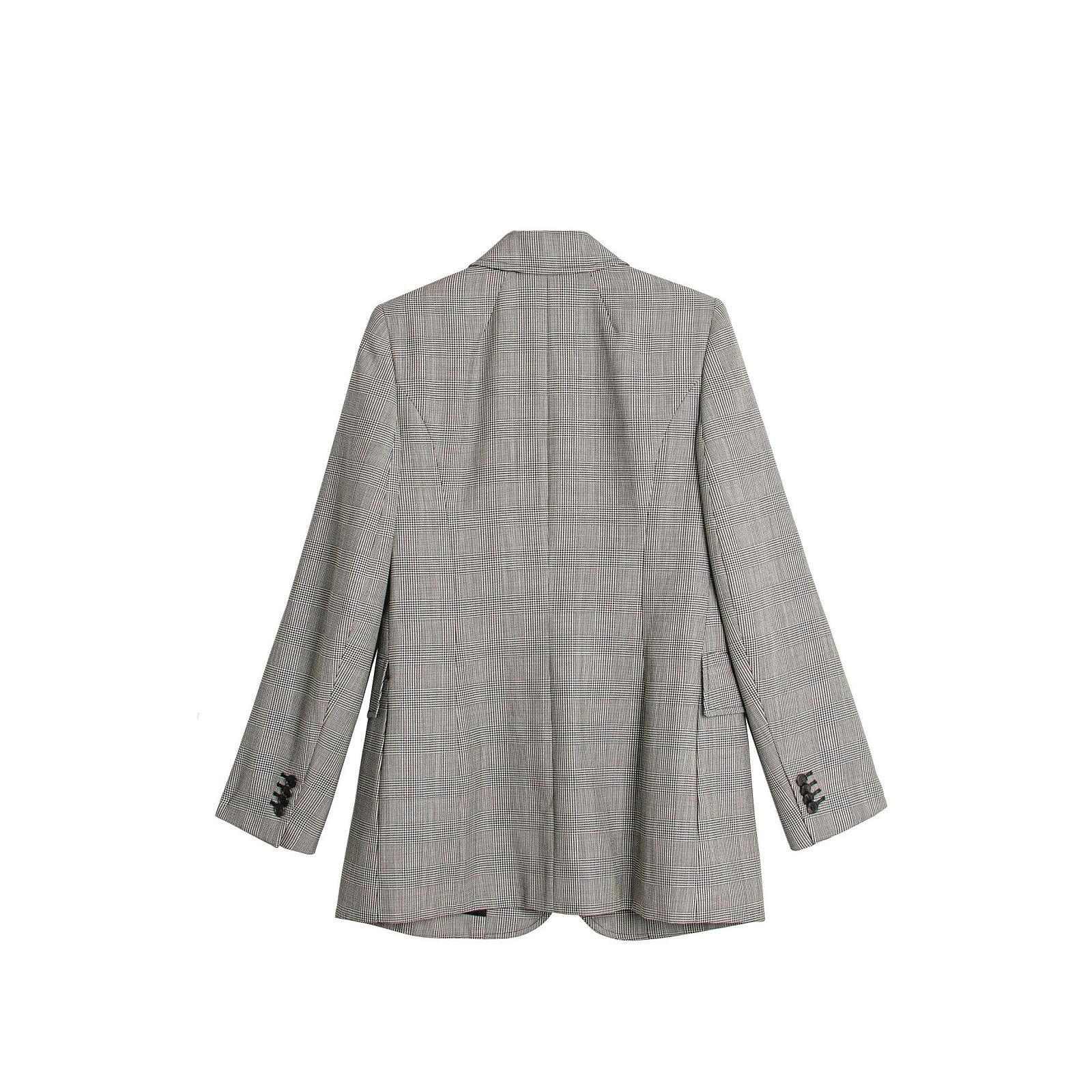 Balenciaga Balenciaga Plaid Wool Blazer 40R Size 40R - 2 Thumbnail