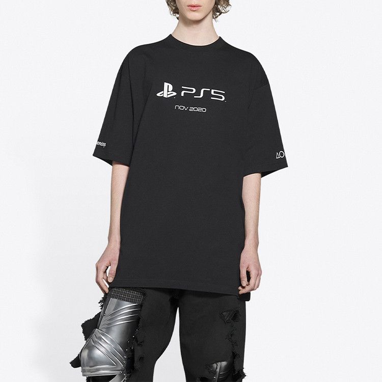 Balenciaga Balenciaga x PlayStation Logo T-Shirt XS Size US XS / EU 42 / 0 - 8 Thumbnail