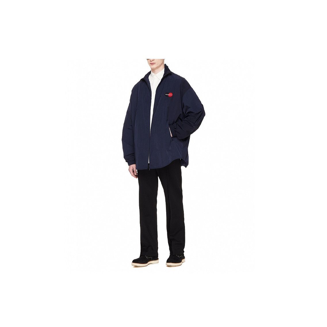 Balenciaga Balenciaga Logo Zip Jacket Size S Size US S / EU 44-46 / 1 - 9 Thumbnail