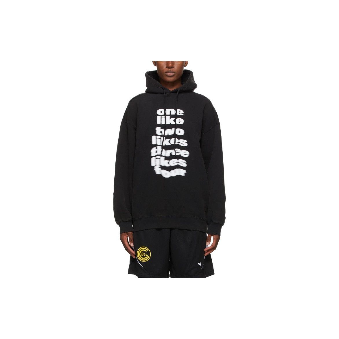 Balenciaga Balenciaga One Like Print Hoodie Size S Size S / US 4 / IT 40 - 11 Thumbnail