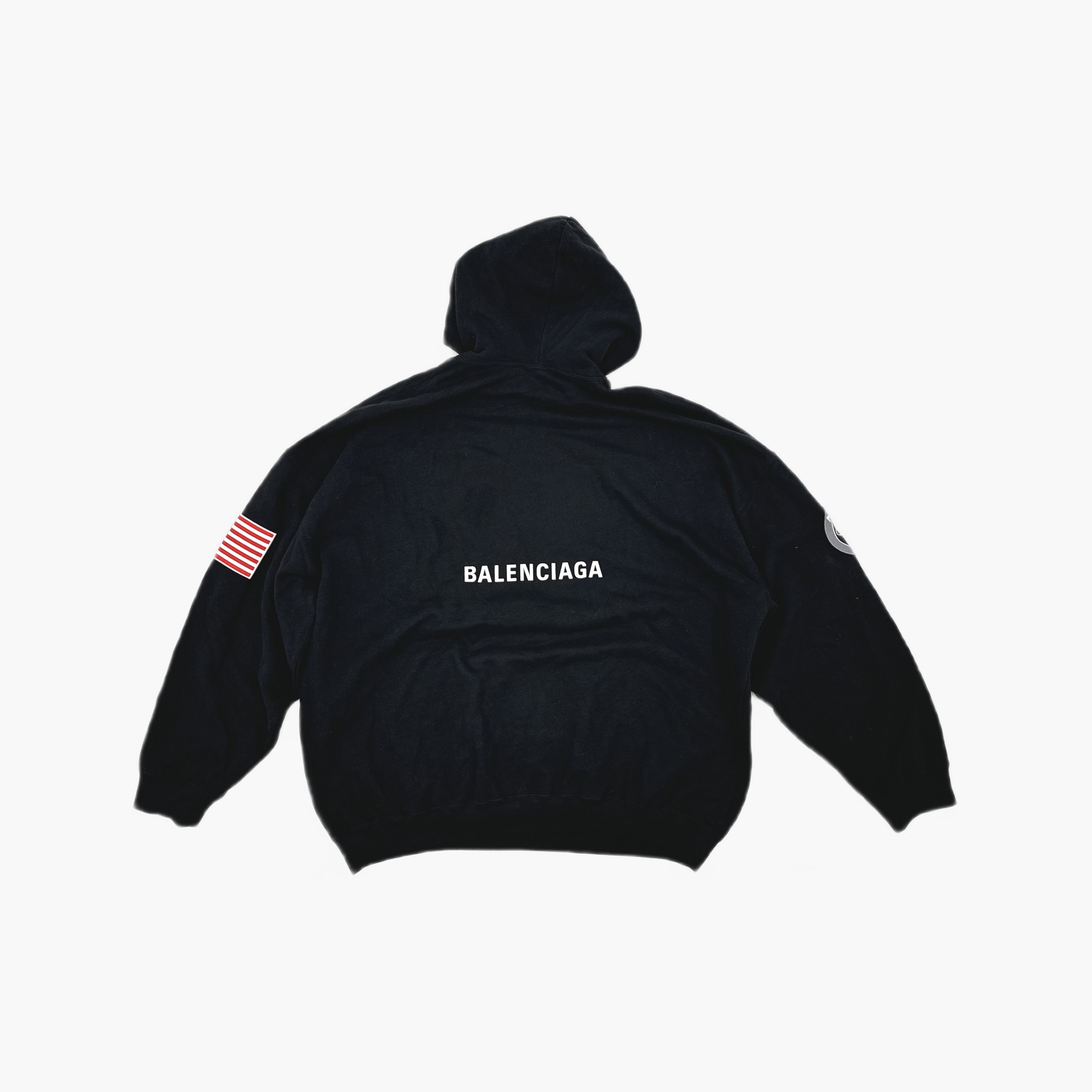 Balenciaga Balenciaga x NASA Logo Hoodie Size XS Size US XS / EU 42 / 0 - 2 Thumbnail