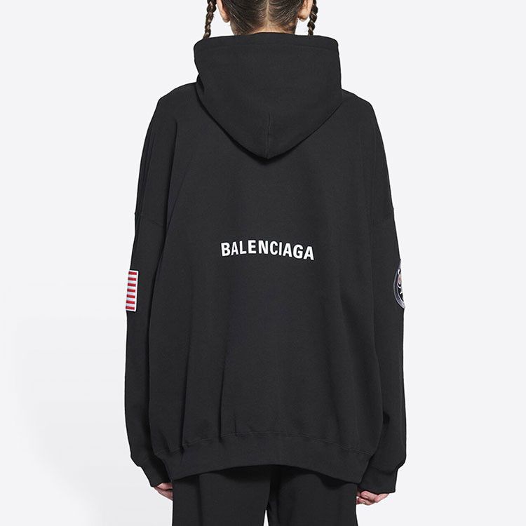 Balenciaga Balenciaga x NASA Logo Hoodie Size XS Size US XS / EU 42 / 0 - 12 Thumbnail