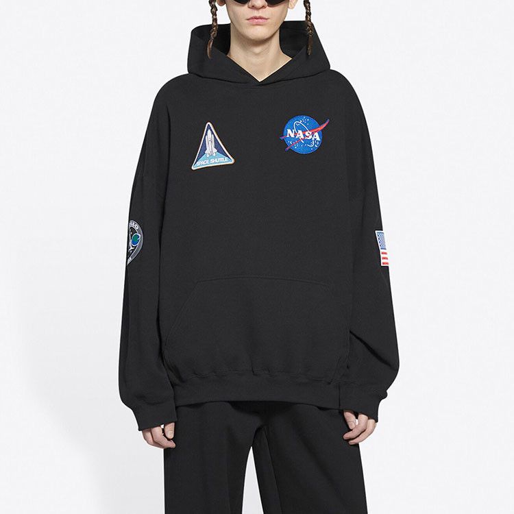 Balenciaga Balenciaga x NASA Logo Hoodie Size XS Size US XS / EU 42 / 0 - 10 Thumbnail