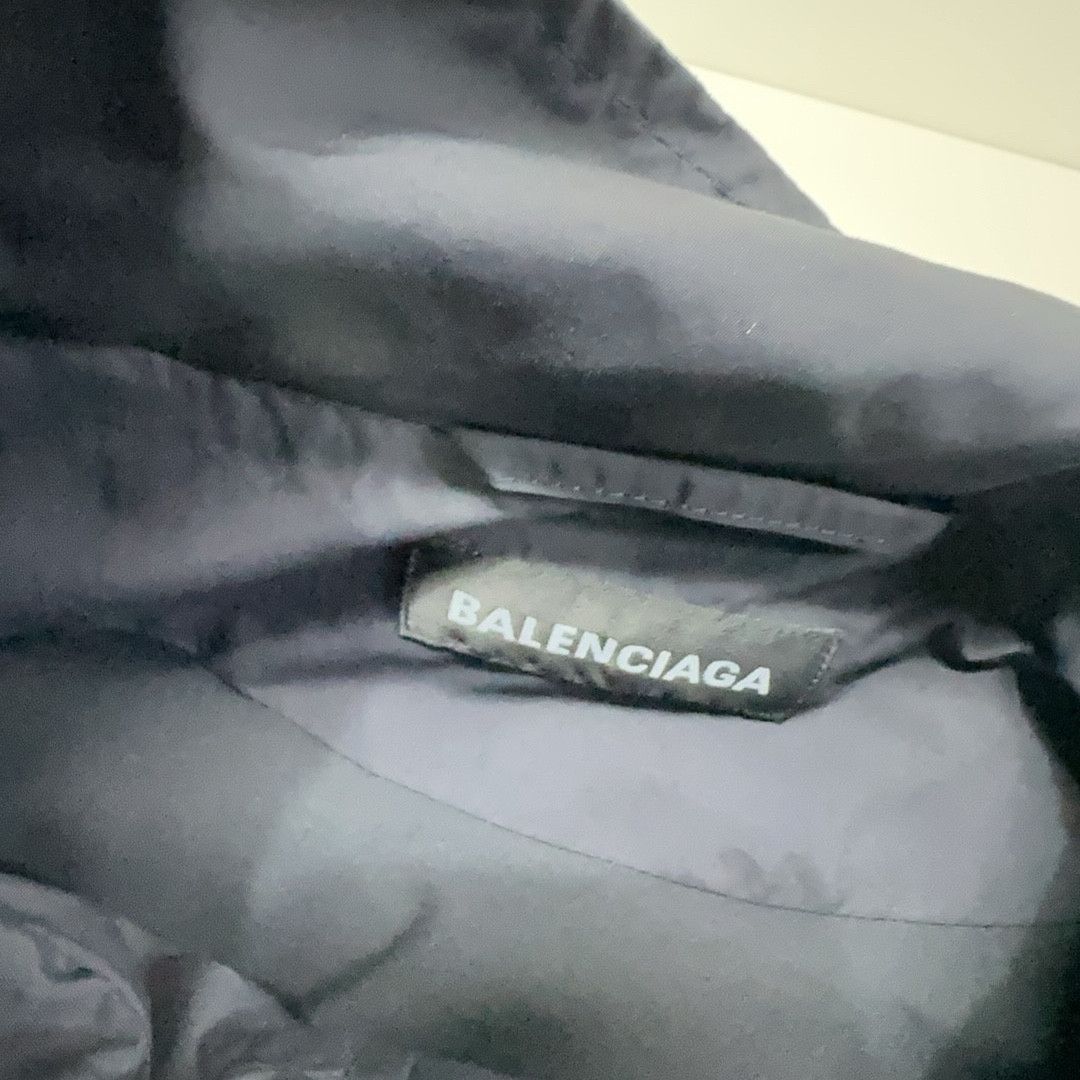 Balenciaga Balenciaga Embroidered Logo Nylon Jacket Size M Size US M / EU 48-50 / 2 - 6 Thumbnail