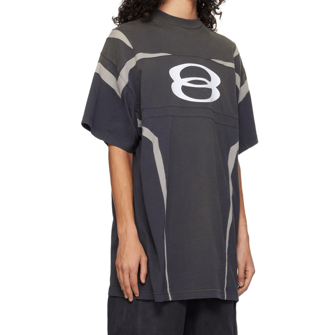 Balenciaga Balenciaga Infinity Logo T-Shirt Size L Size US L / EU 52-54 / 3 - 12 Thumbnail