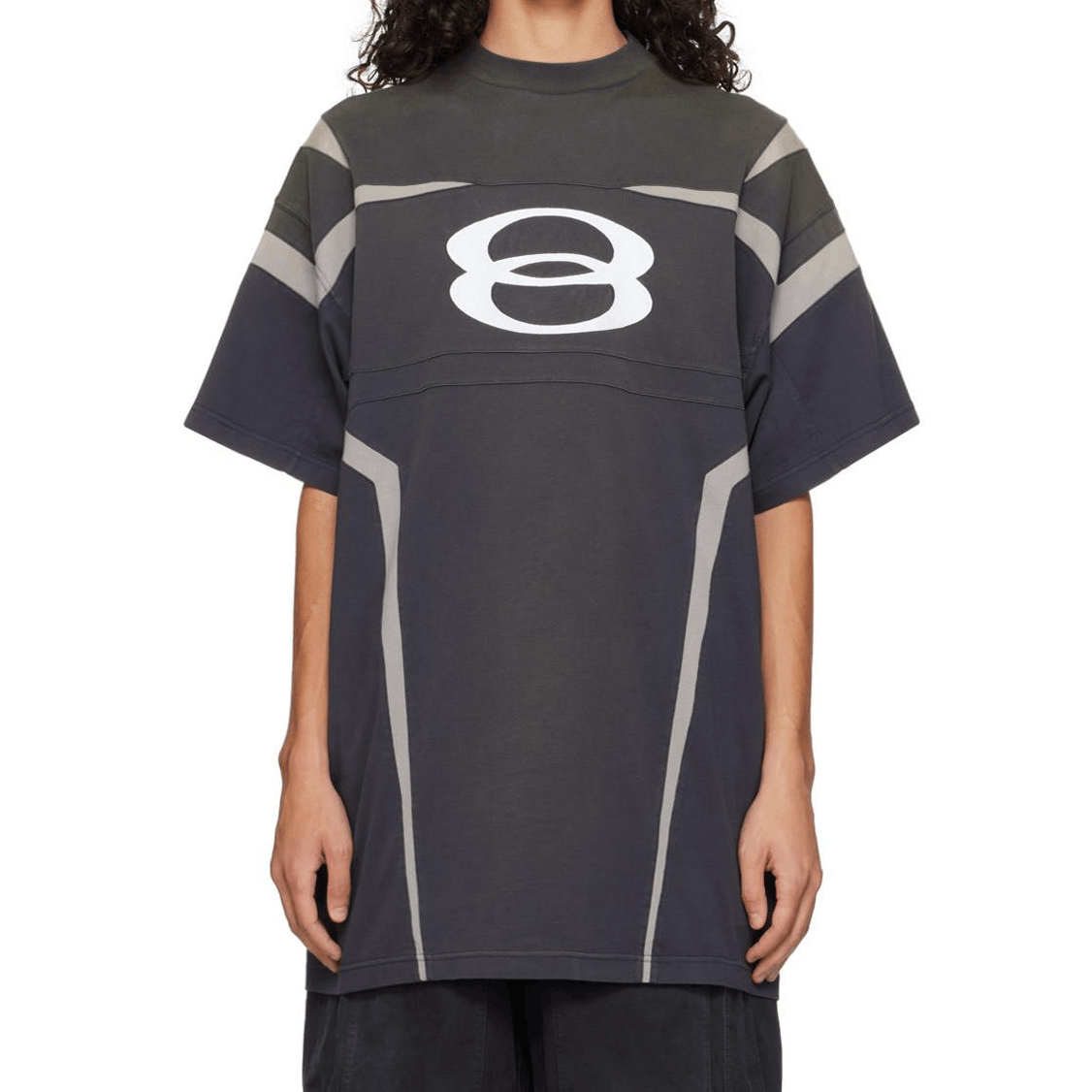 Balenciaga Balenciaga Infinity Logo T-Shirt Size L Size US L / EU 52-54 / 3 - 9 Thumbnail