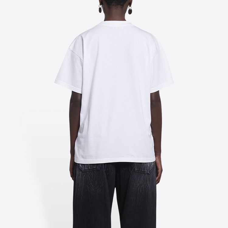Balenciaga Balenciaga Paris Logo Short Sleeve T-Shirt Size XS Size XS / US 0-2 / IT 36-38 - 8 Thumbnail