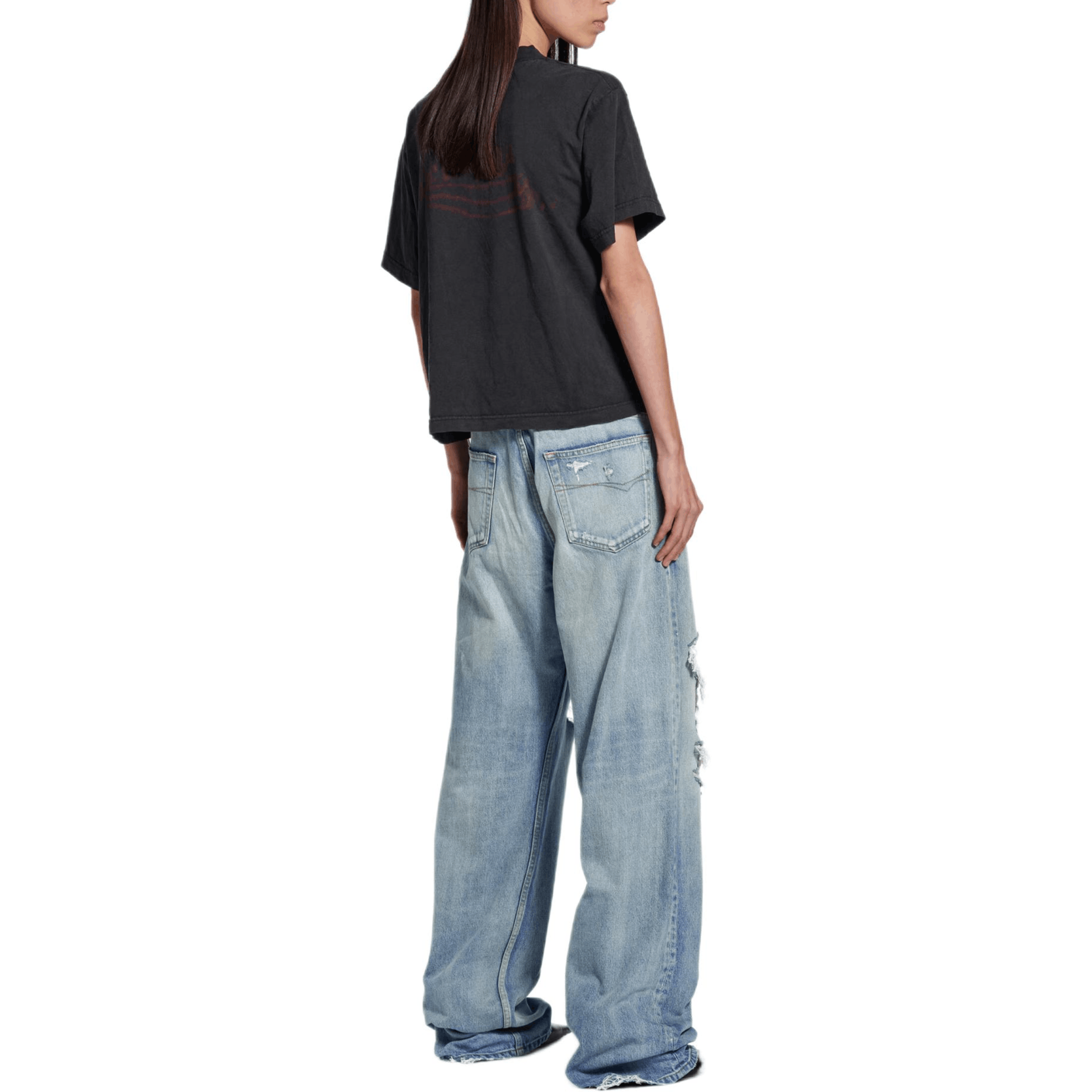 Balenciaga Balenciaga Distressed Denim Jeans Size M Size US 32 / EU 48 - 8 Thumbnail