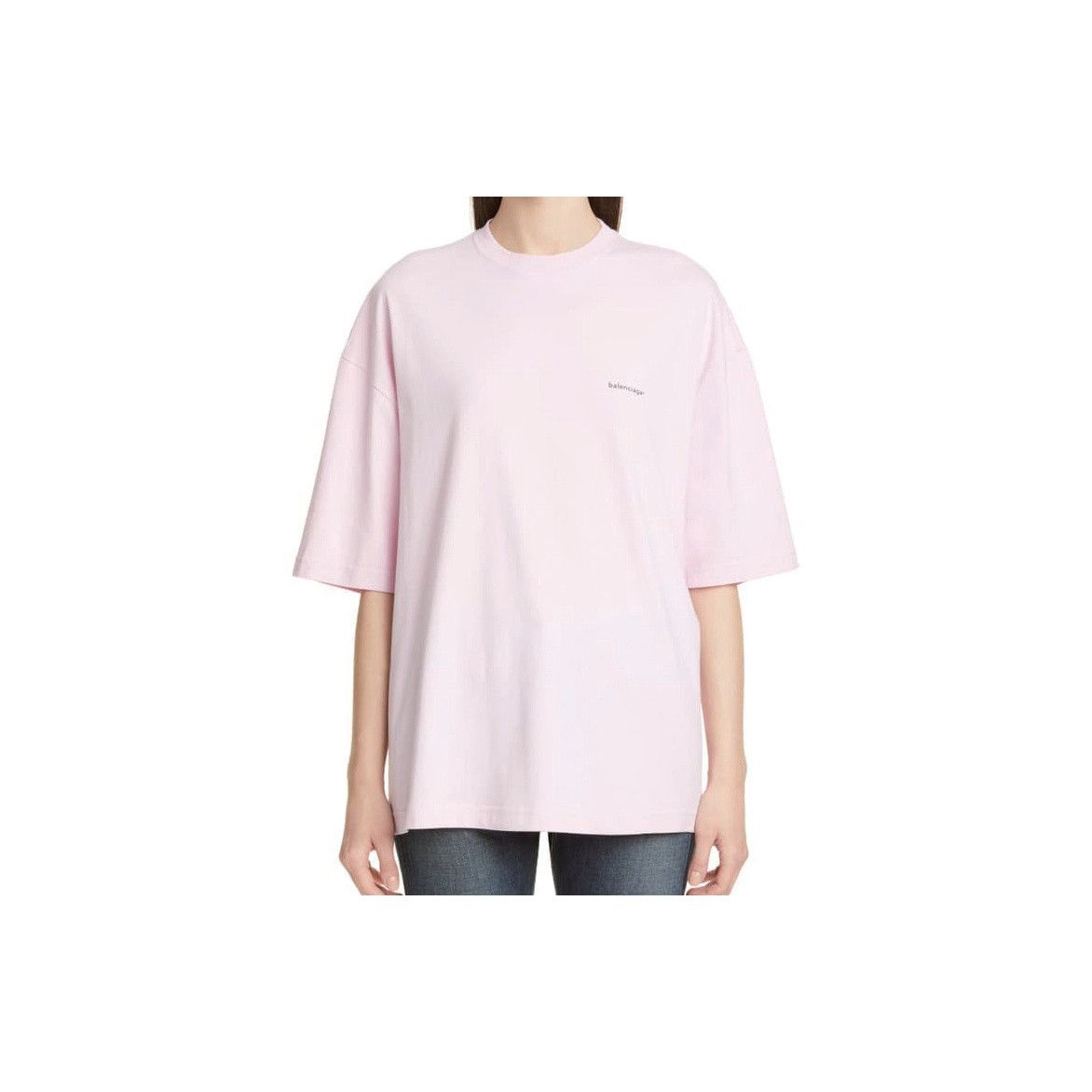 Balenciaga Balenciaga Logo T-Shirt Pink Size S Size S / US 4 / IT 40 - 9 Thumbnail