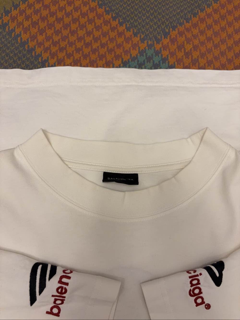 Balenciaga Balenciaga 3B Sports Icon Logo T-Shirt White Size L Size US L / EU 52-54 / 3 - 6 Thumbnail