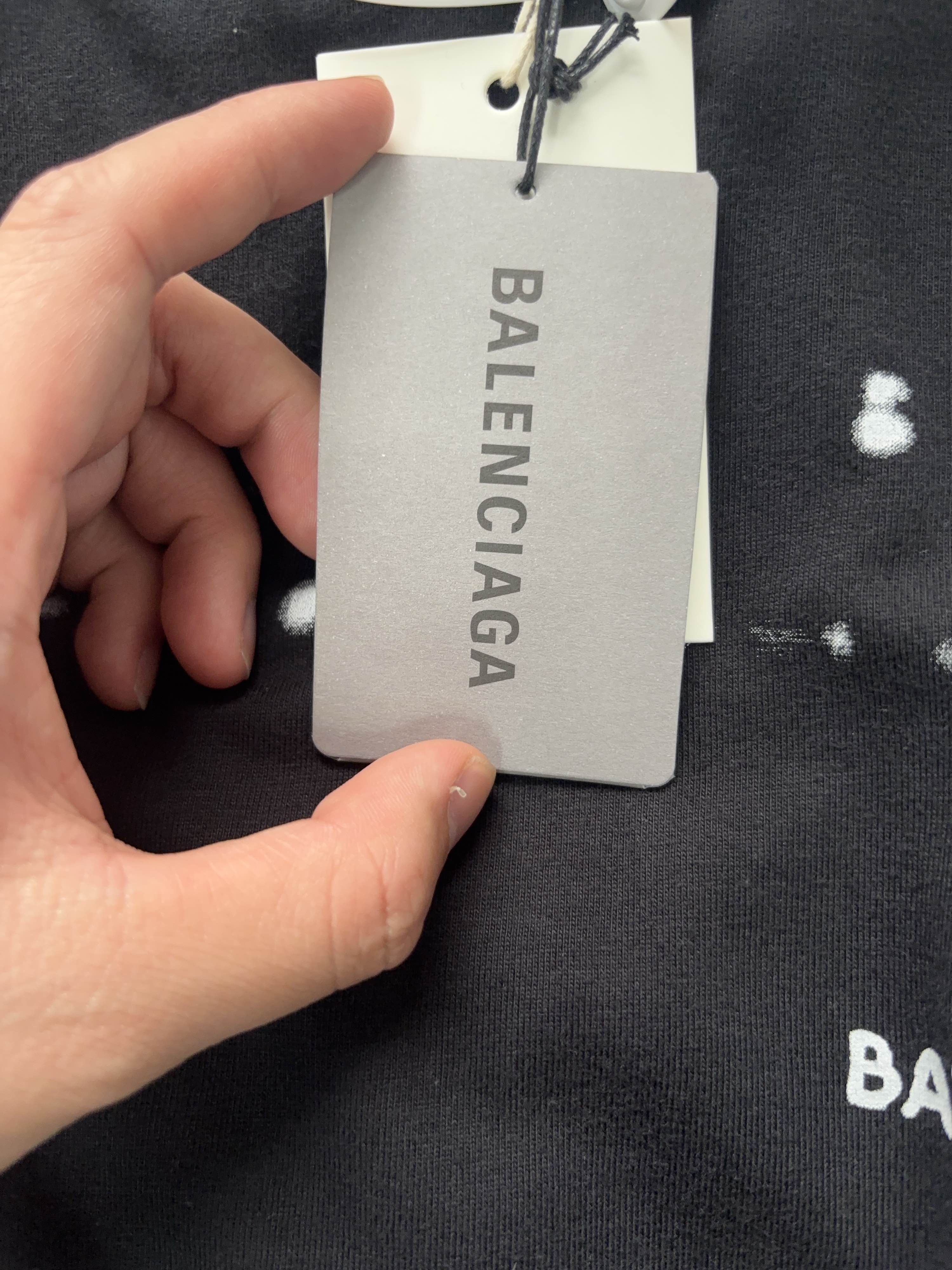 Balenciaga Balenciaga Logo Short Sleeve T-Shirt XS Size US XS / EU 42 / 0 - 5 Thumbnail