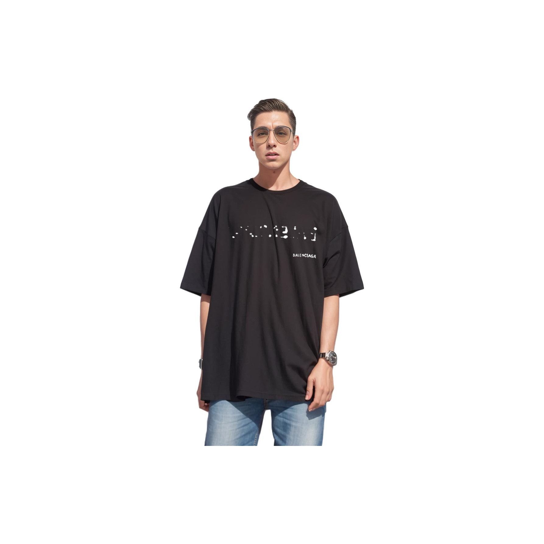 Balenciaga Balenciaga Logo Short Sleeve T-Shirt XS Size US XS / EU 42 / 0 - 11 Thumbnail