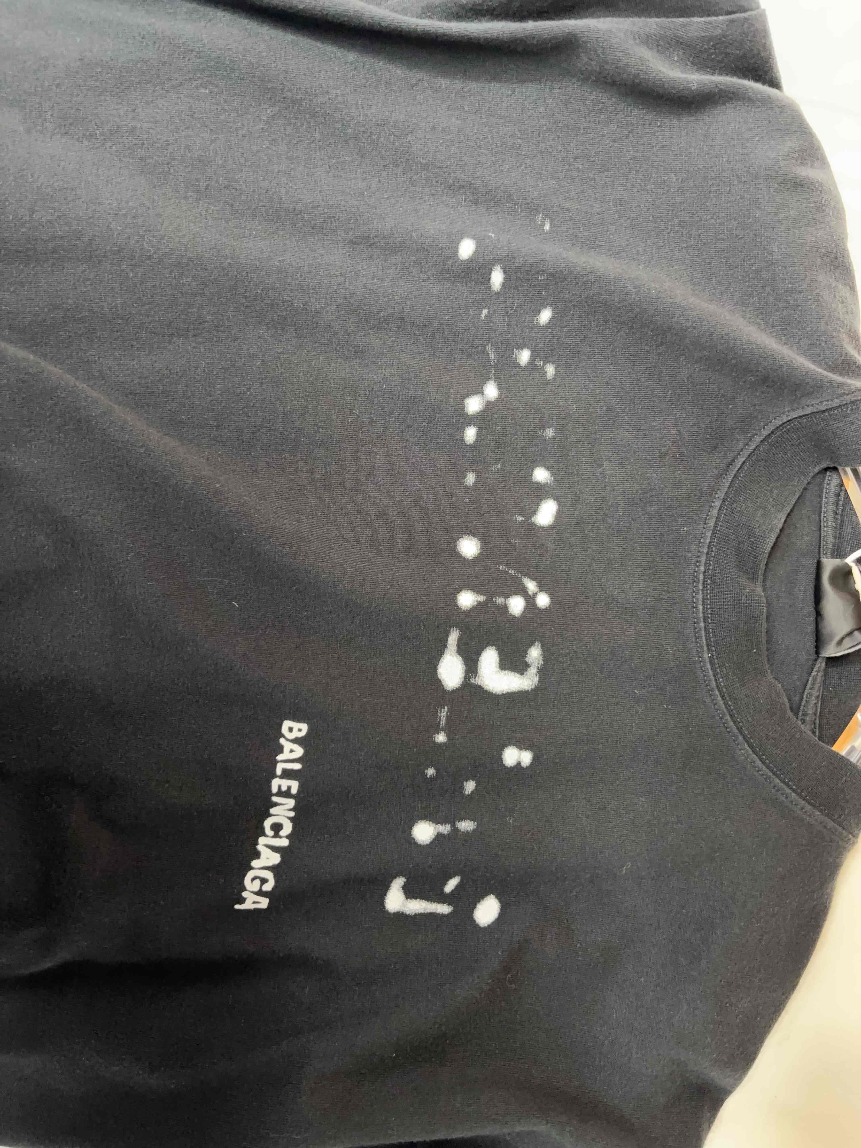 Balenciaga Balenciaga Logo Short Sleeve T-Shirt XS Size US XS / EU 42 / 0 - 6 Thumbnail
