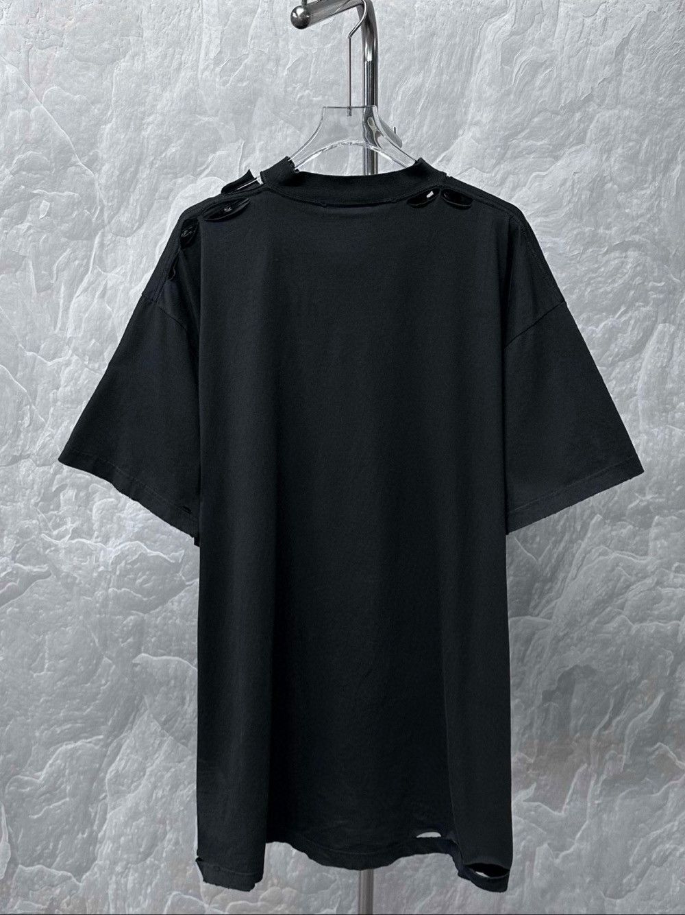 Balenciaga Balenciaga Eye Chart Print T-Shirt Size XL Size US XL / EU 56 / 4 - 2 Thumbnail