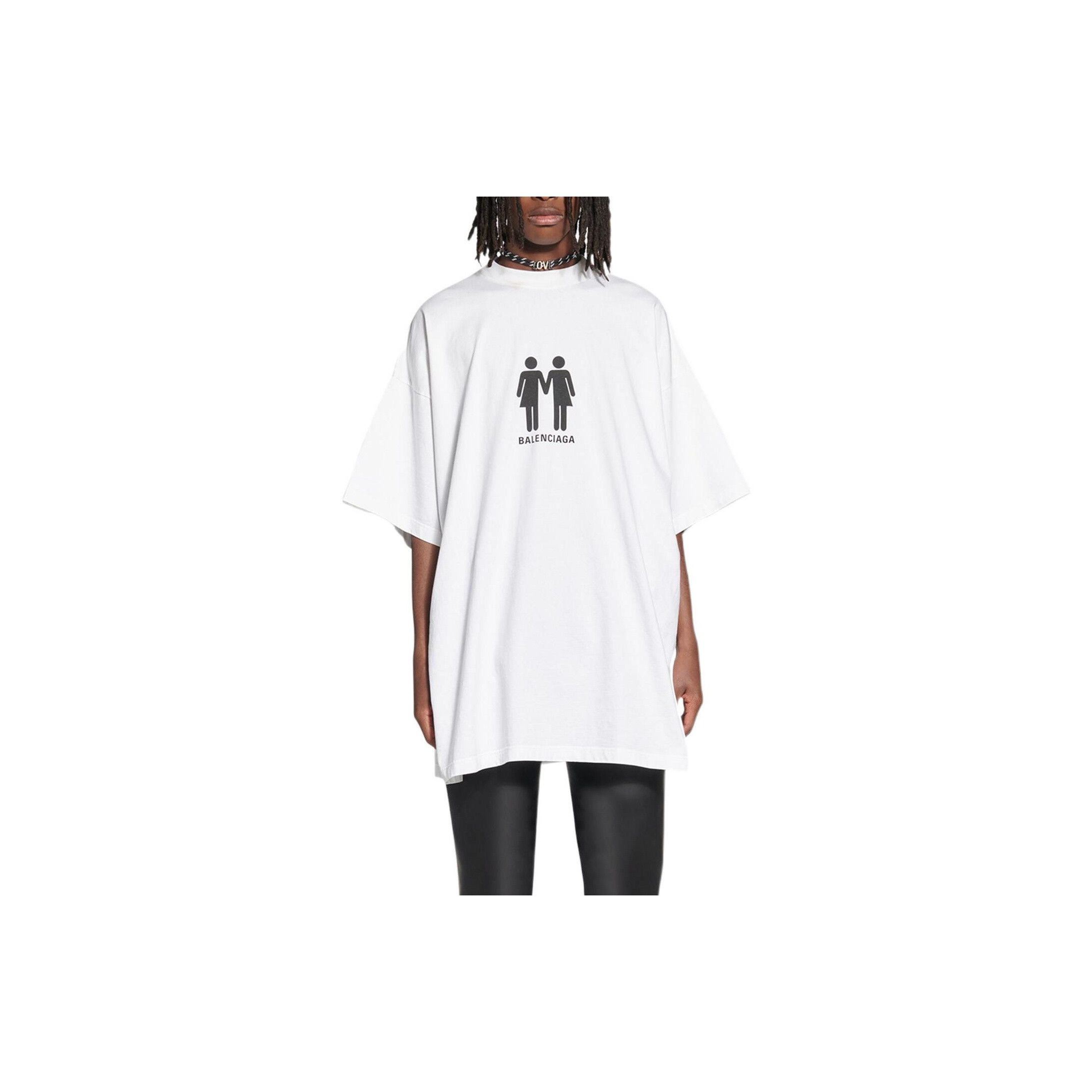 Balenciaga Balenciaga Pride Flag T-Shirt Size XL Size US XL / EU 56 / 4 - 11 Thumbnail