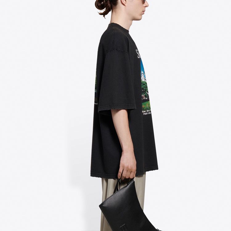 Balenciaga Balenciaga Sacre Coeur Graphic T-Shirt Size S Size US S / EU 44-46 / 1 - 13 Thumbnail