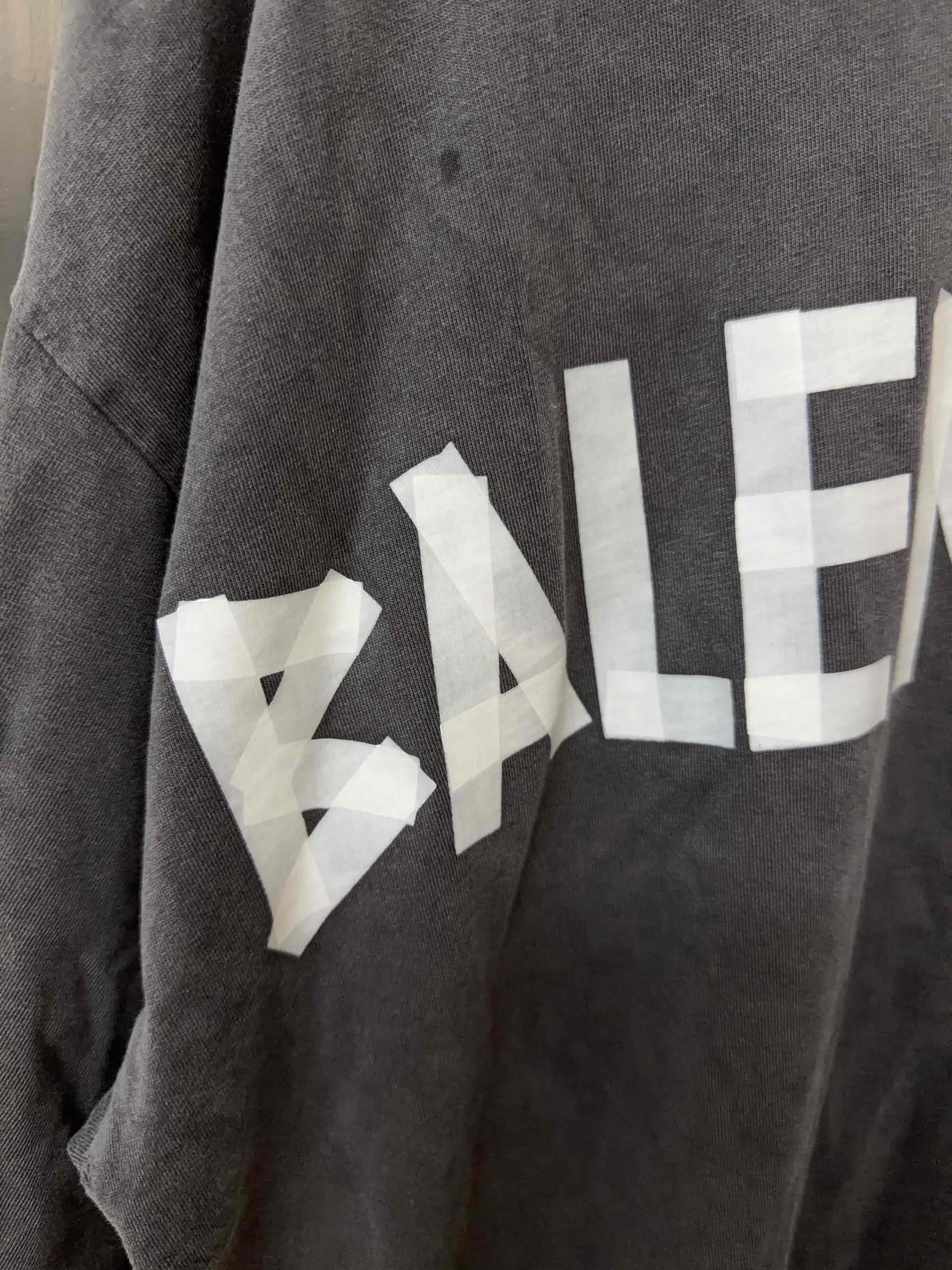 Balenciaga Balenciaga Gaffer Tape Logo T-Shirt Size M Size US M / EU 48-50 / 2 - 8 Thumbnail