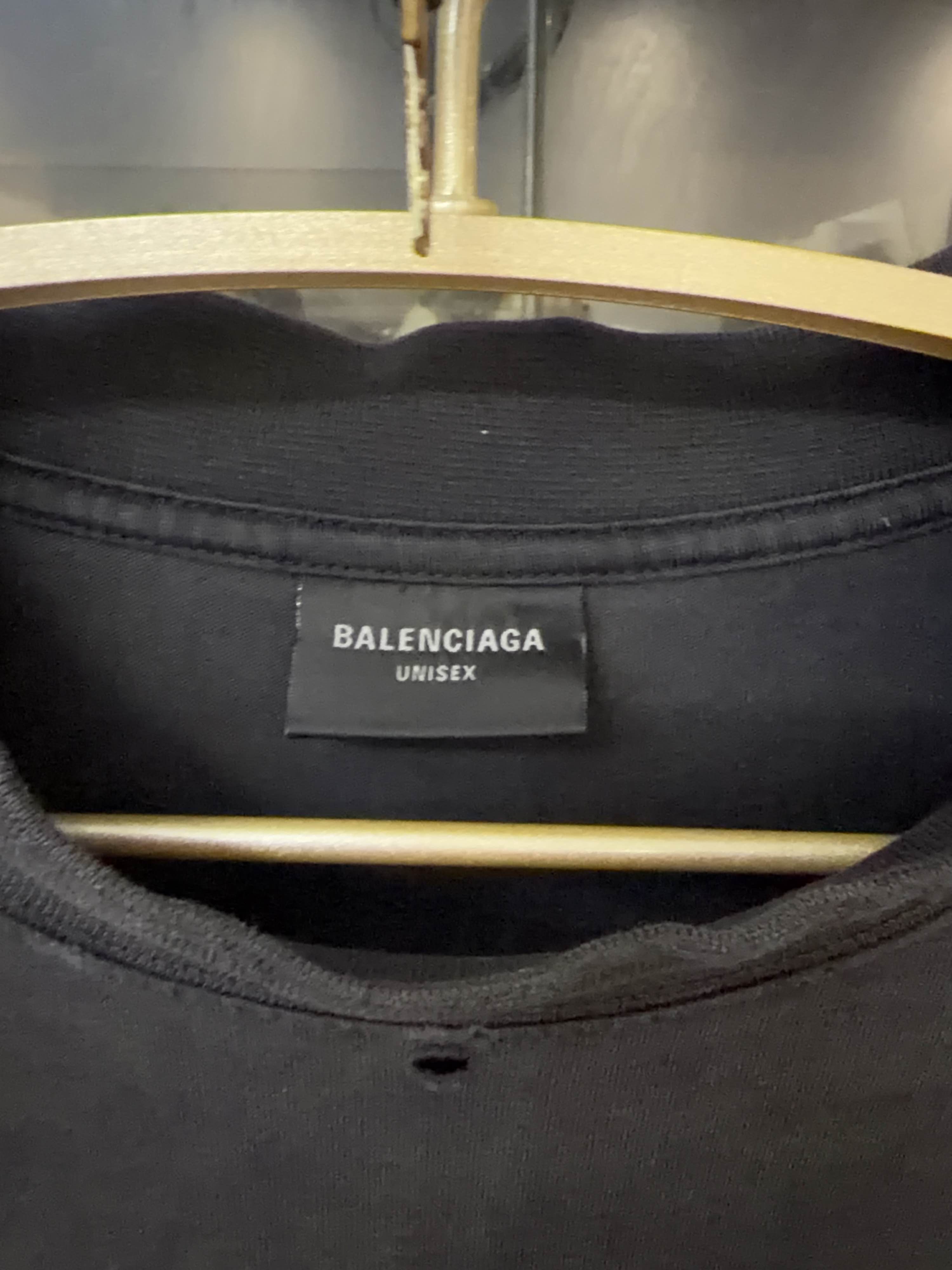 Balenciaga Balenciaga Gaffer Tape Logo T-Shirt Size M Size US M / EU 48-50 / 2 - 3 Thumbnail