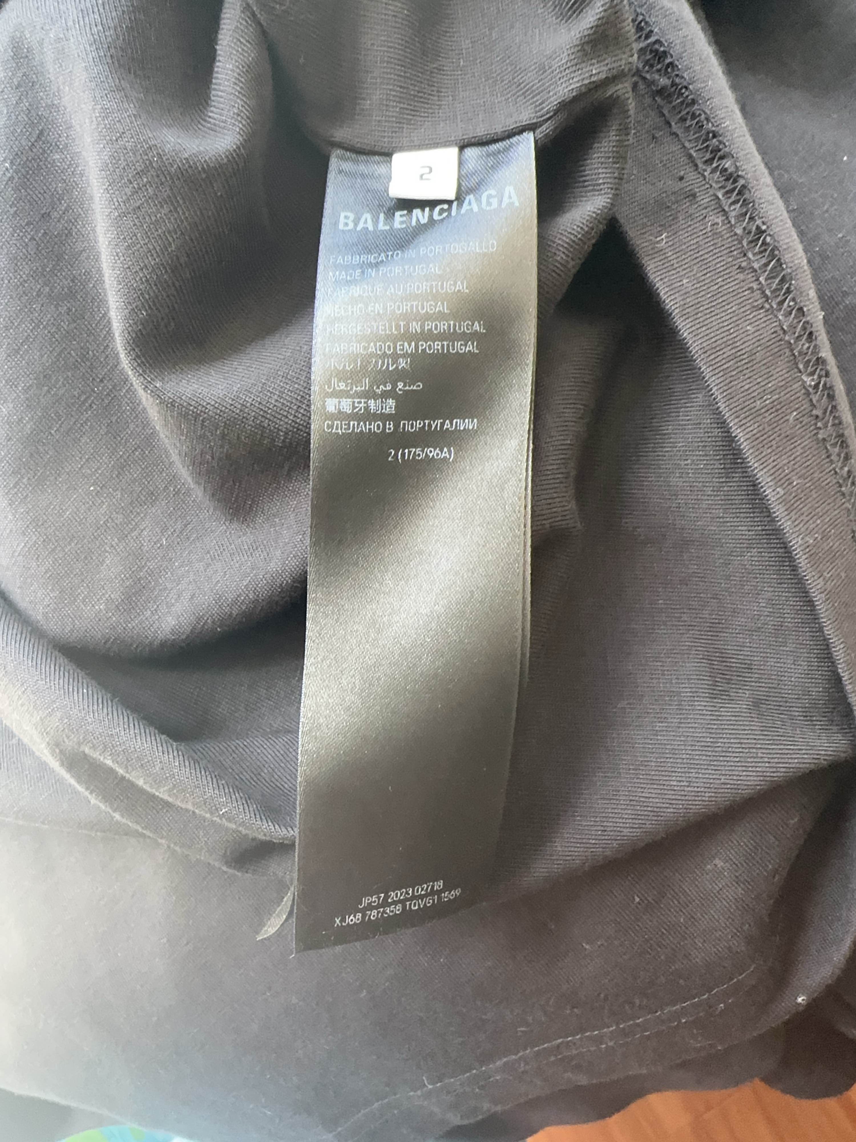 Balenciaga Balenciaga Graphic Logo T-Shirt Size 2 Size US M / EU 48-50 / 2 - 7 Thumbnail