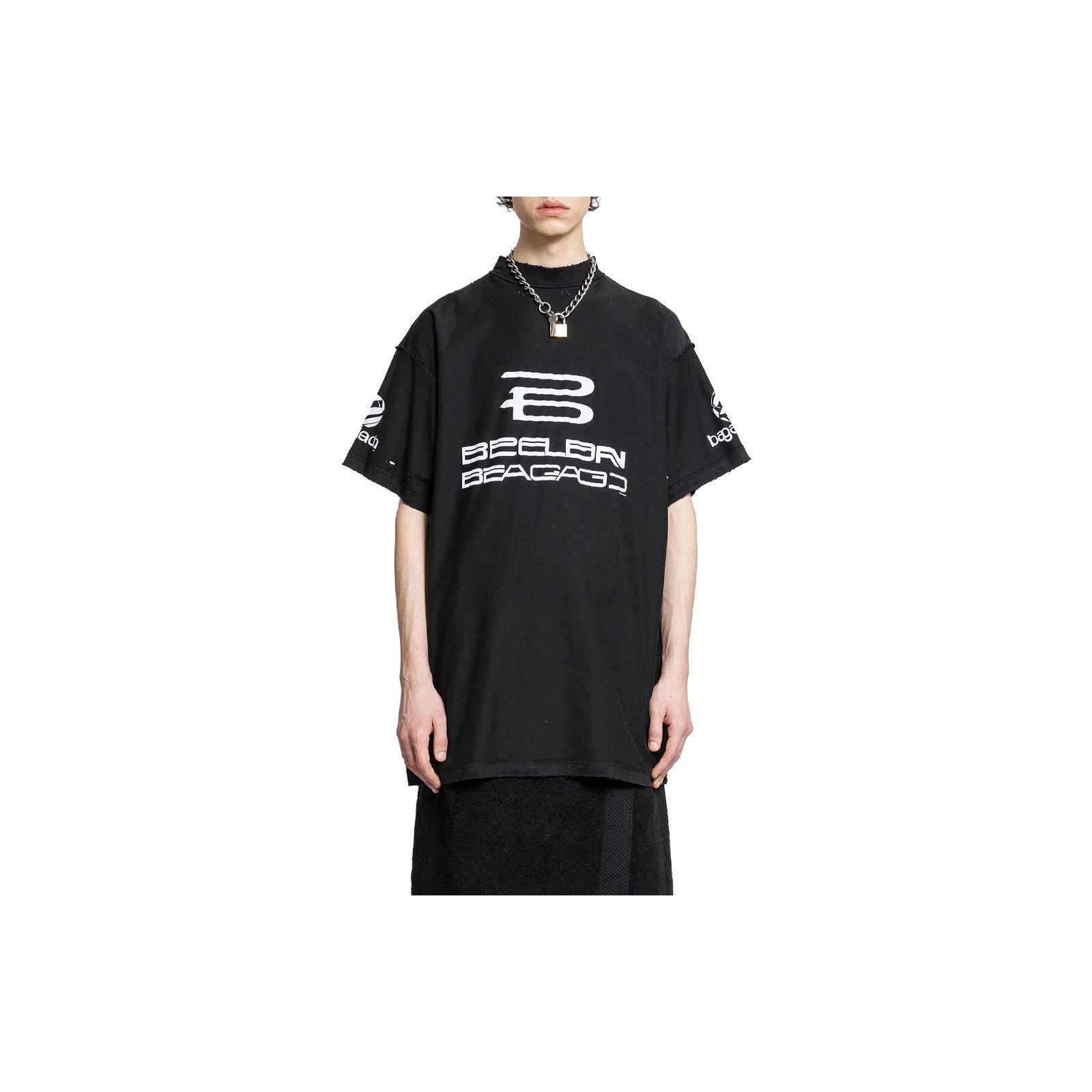 Balenciaga Balenciaga Graphic Logo T-Shirt Size 2 Size US M / EU 48-50 / 2 - 9 Thumbnail