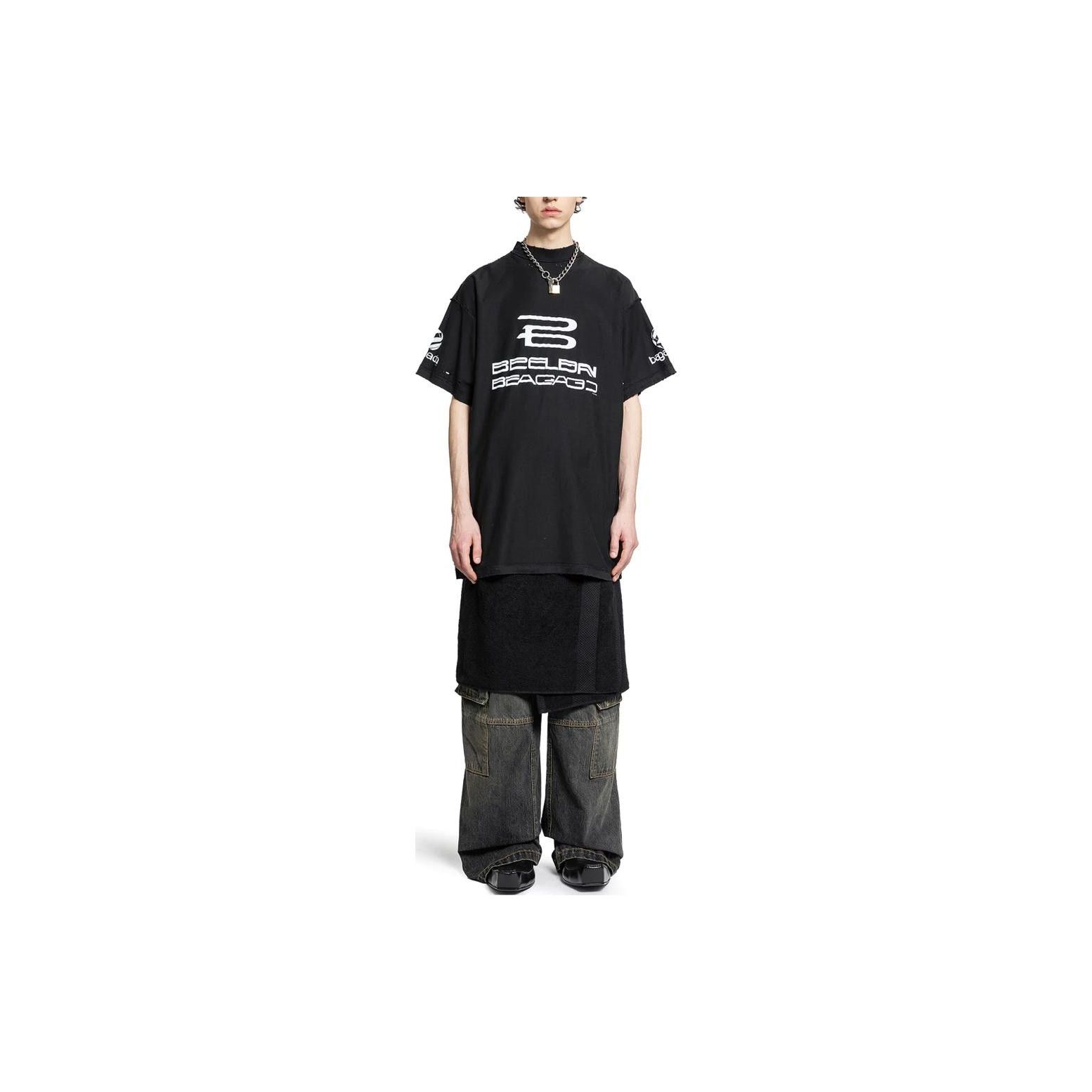 Balenciaga Balenciaga Graphic Logo T-Shirt Size 2 Size US M / EU 48-50 / 2 - 8 Thumbnail