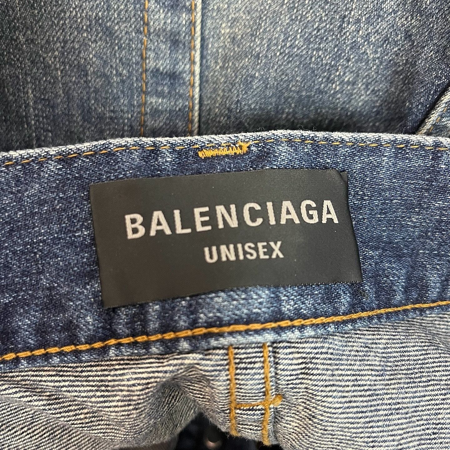 Balenciaga Balenciaga Unisex Blue Denim Jeans Size 28 Size US 28 / EU 44 - 3 Thumbnail