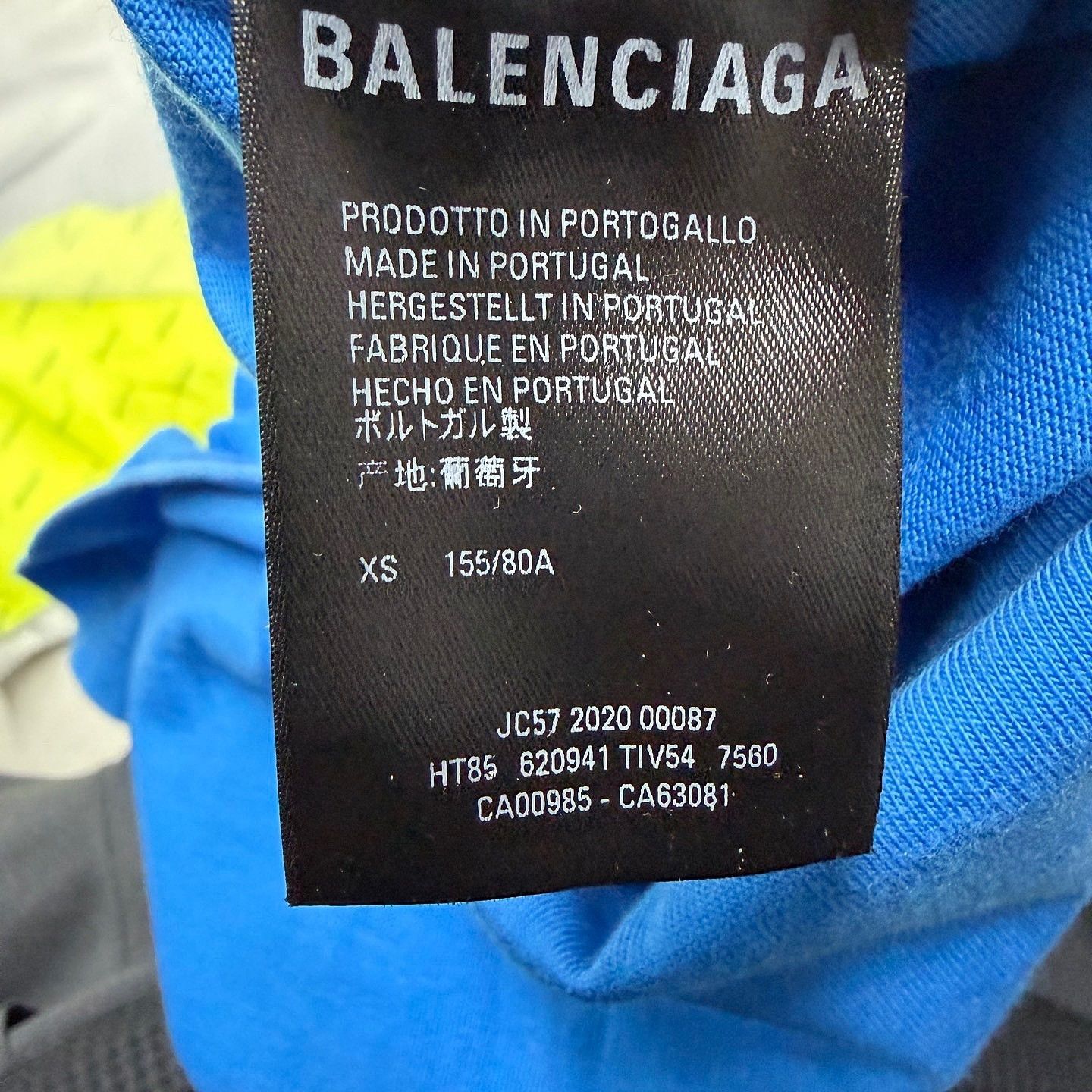 Balenciaga Balenciaga Logo Short Sleeve T-Shirt Size XS Size US XS / EU 42 / 0 - 4 Thumbnail
